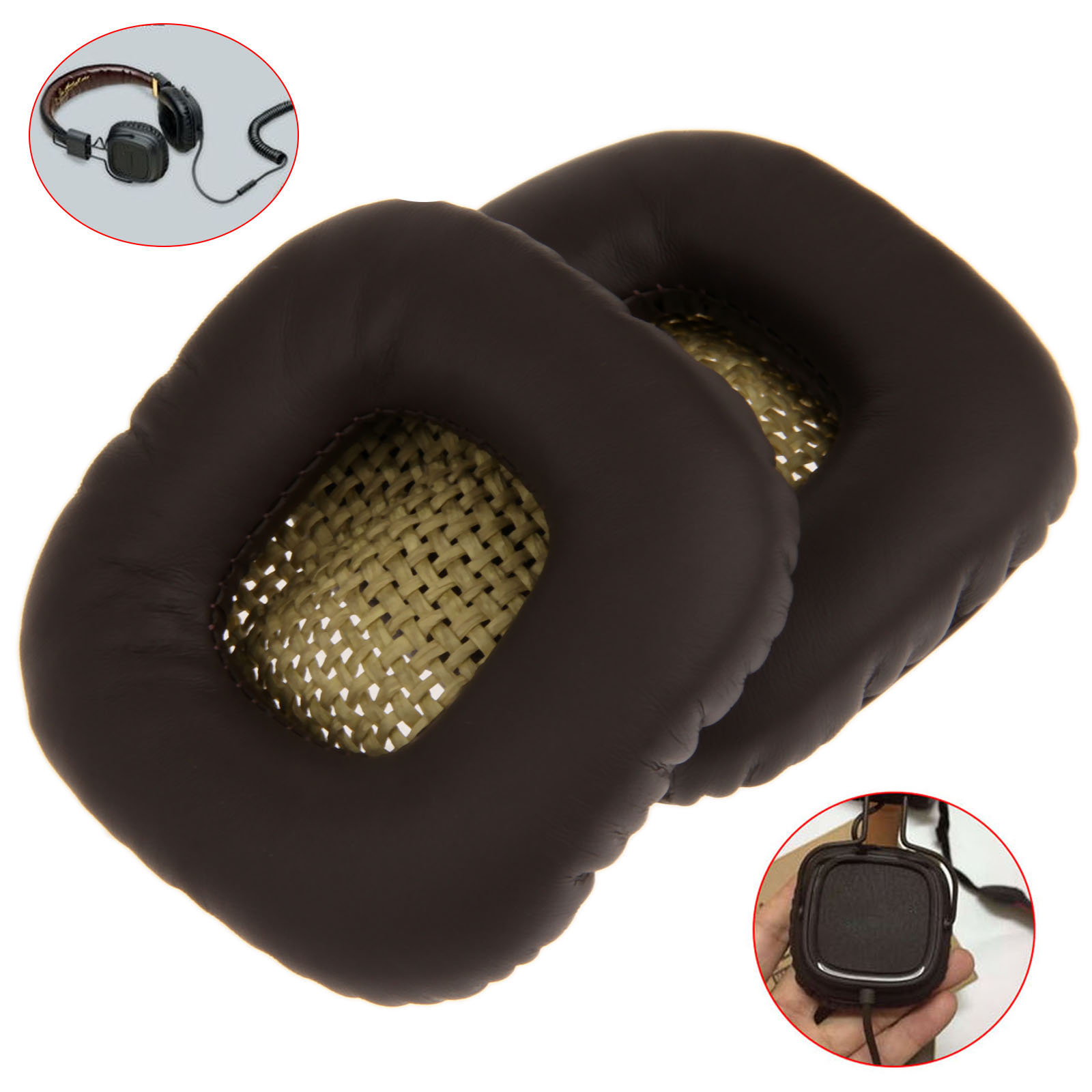 Headphone Soft Ear Pads & Headband Fit for Marshall Major Mid Bluetooth/MID ANC - Picture 4 of 32