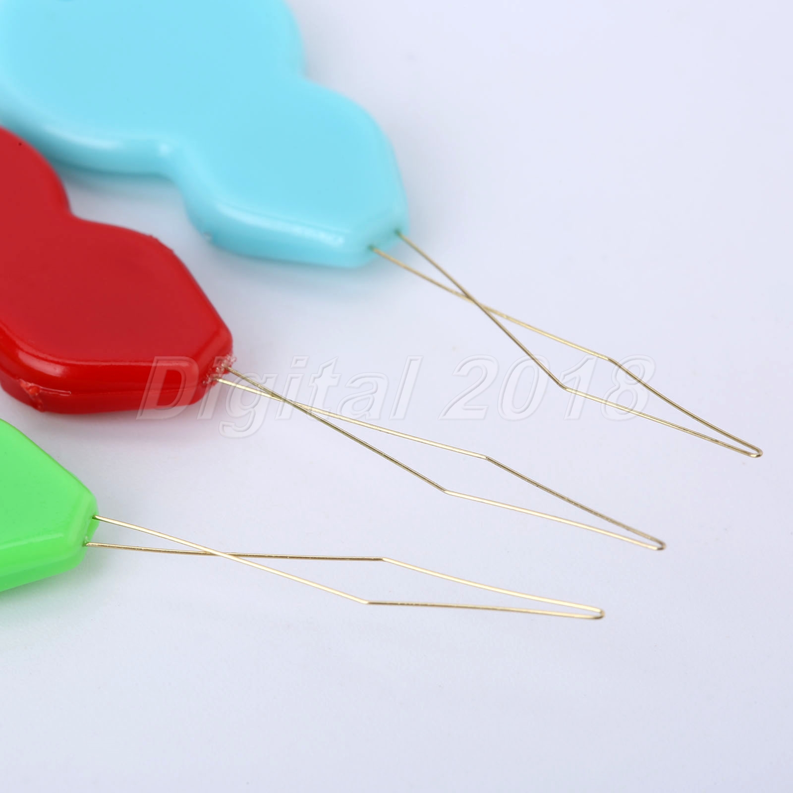 10x Plastic Needle Threader Wire Thread Sewing Machine Insert Hand