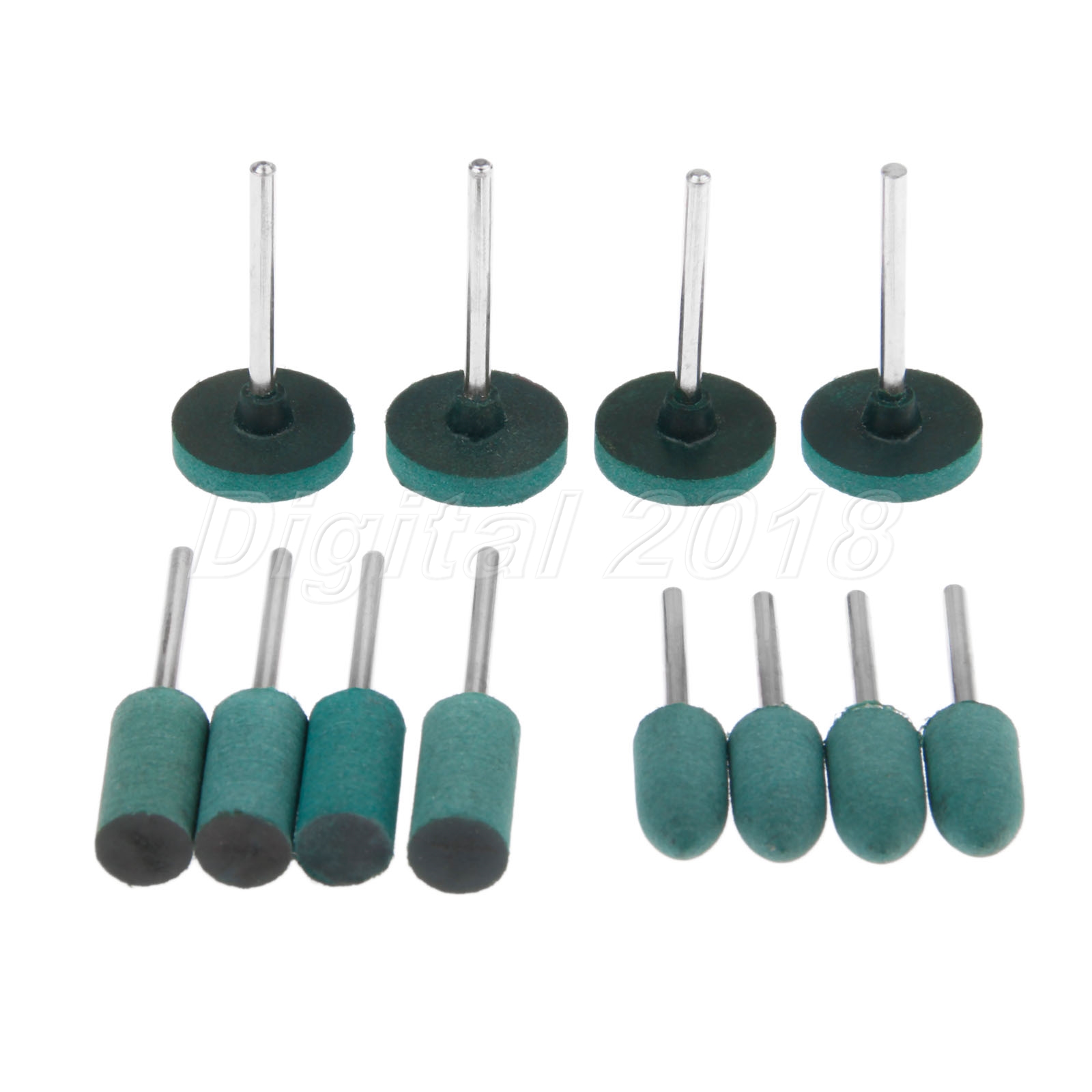 3Pcs Rubber Rubber Accessories Polishing Grinding Head for Rotary