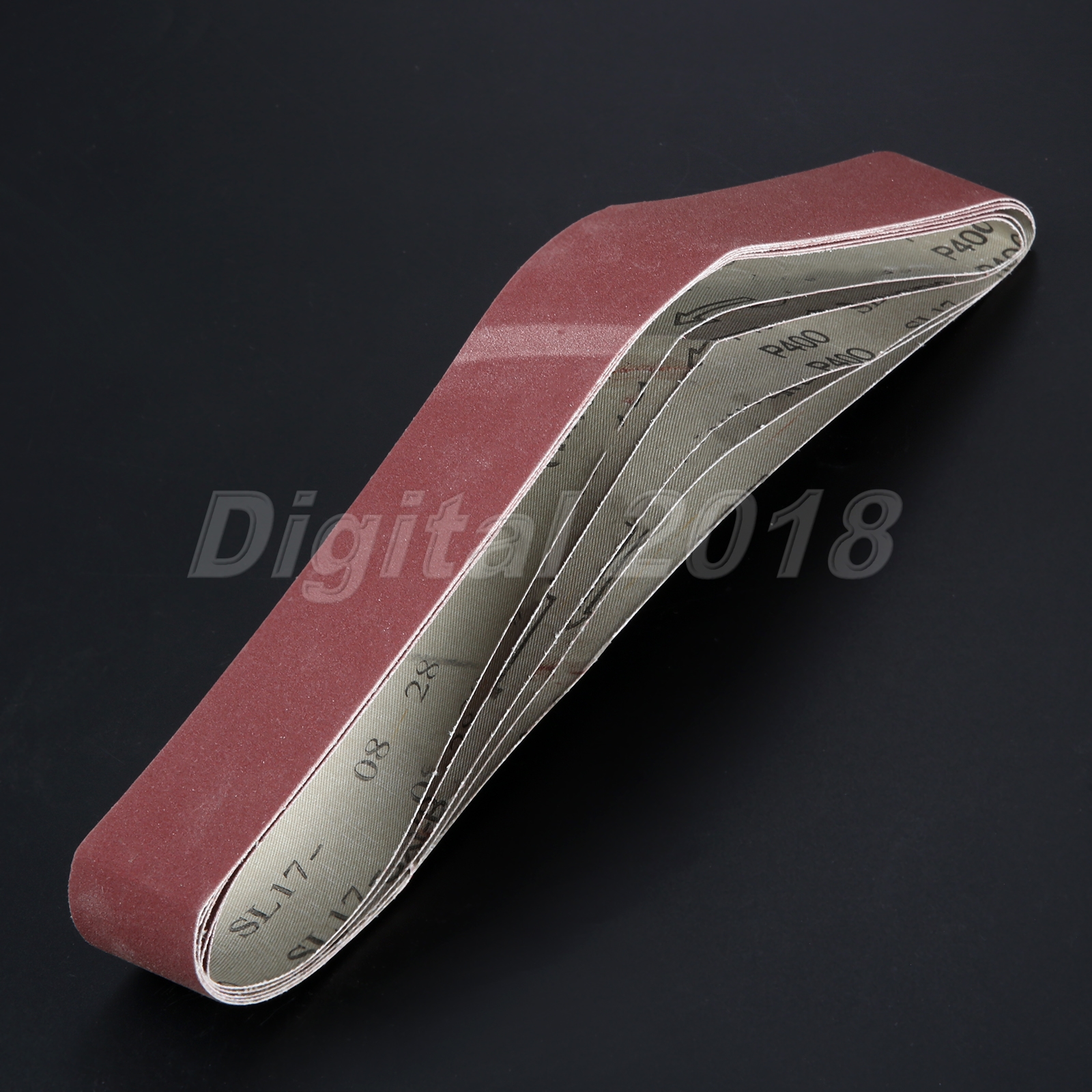 5pcs Strong Sharpness Sander Abrasive Polishing Sanding Belts Paper 400