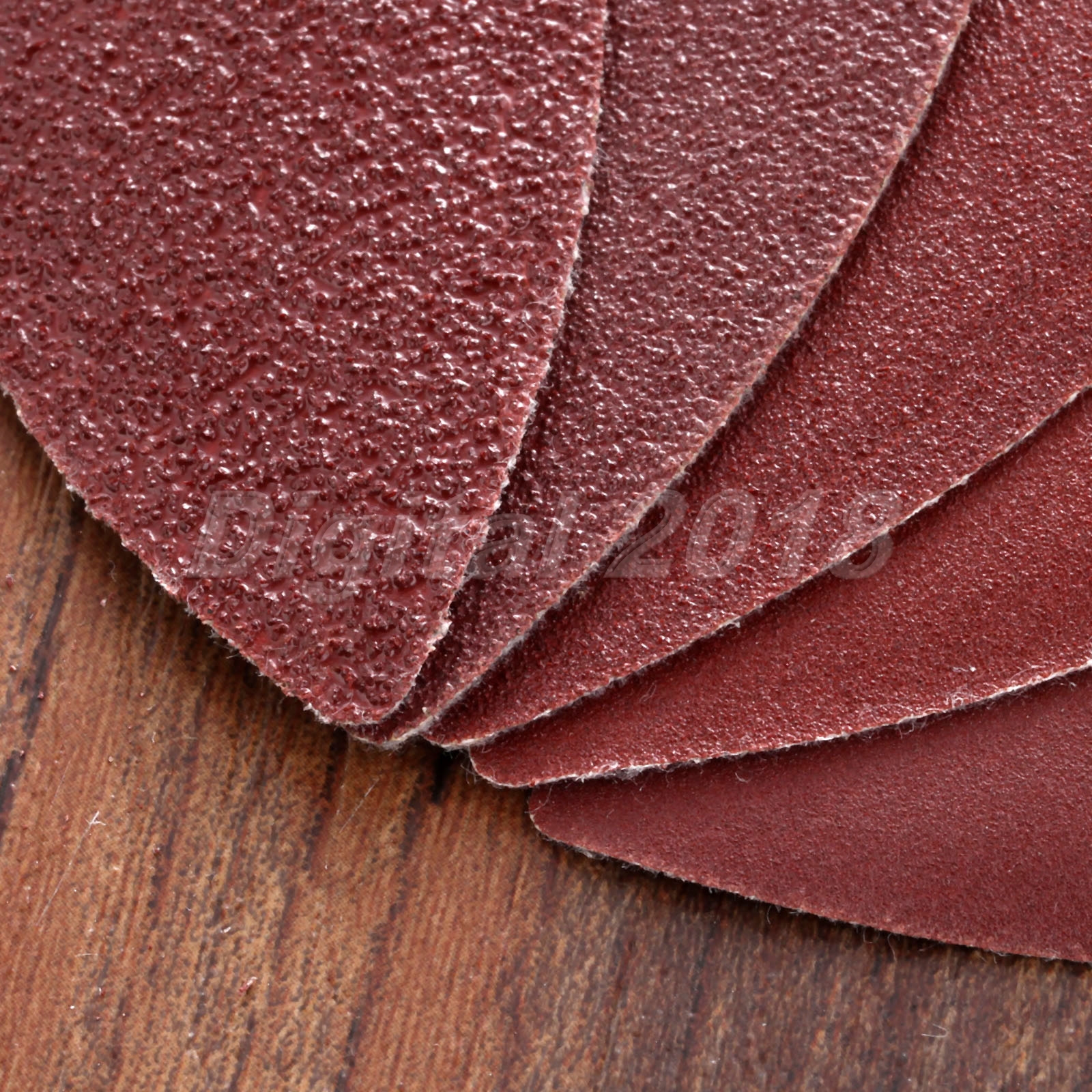 2pcs Durable Finger Sanding Pads 75pcs Mix Sanding Papers for Power