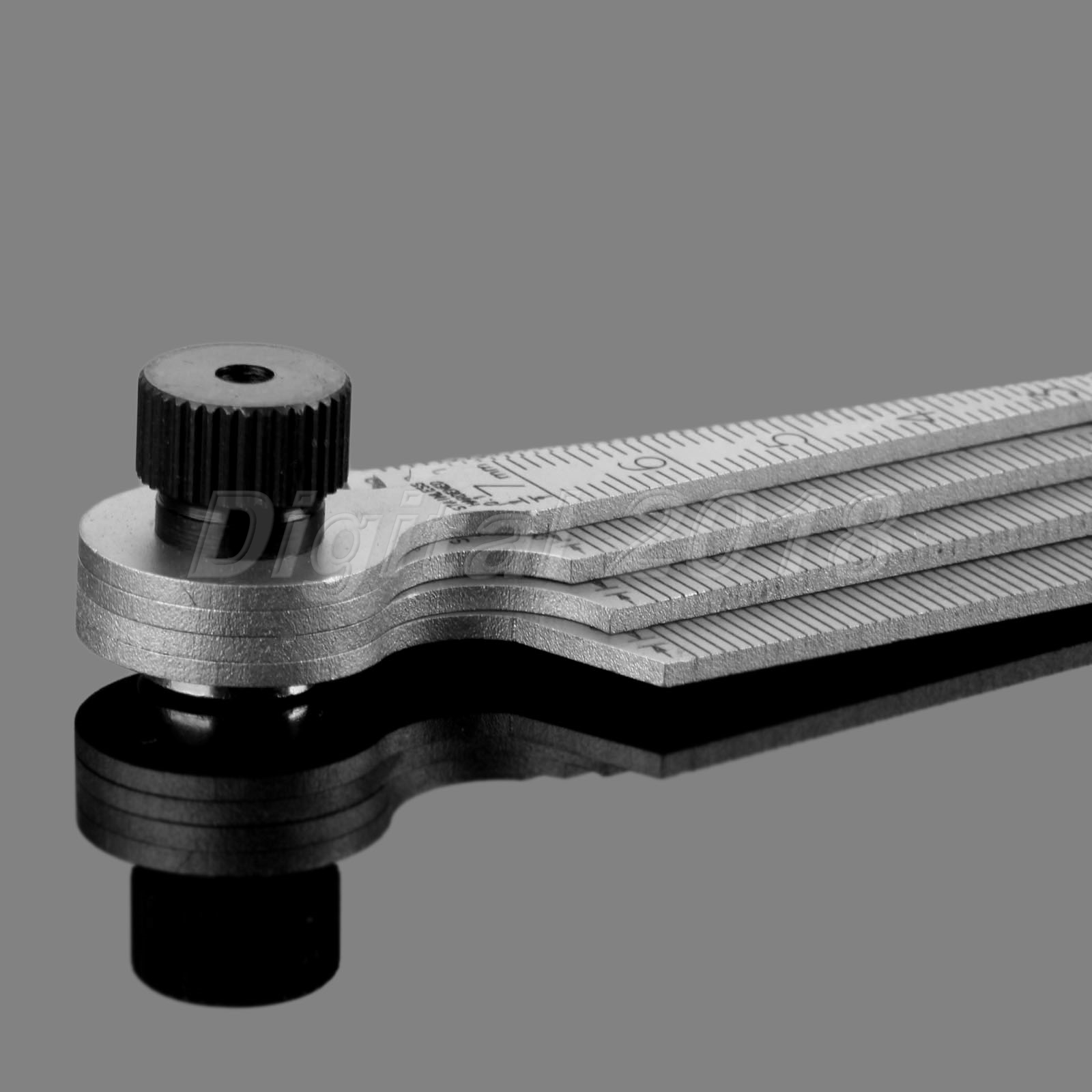 Range 029mm Gap Hole Taper Gauge Stainless Gage Inspection Measuring