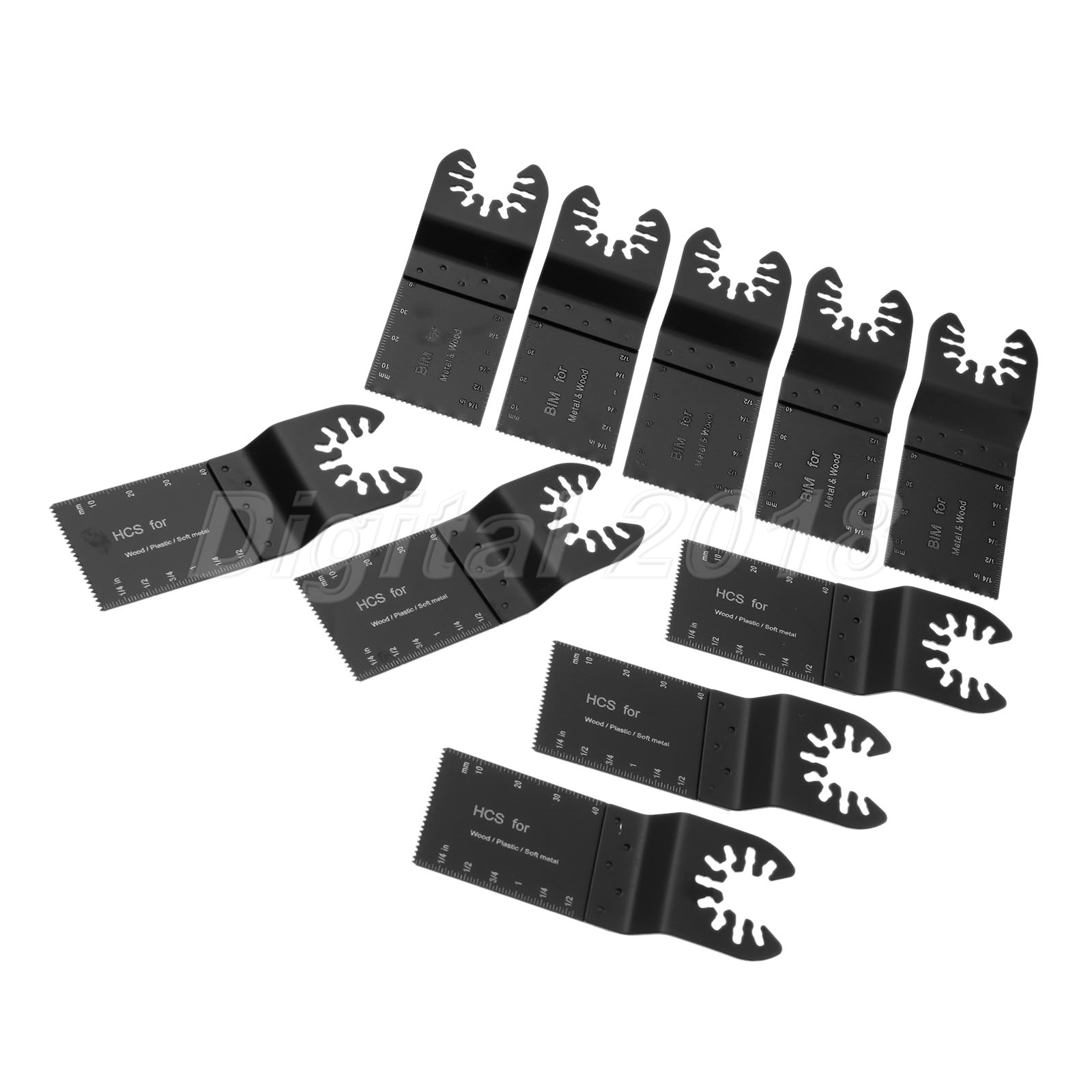 10x Multi Function Cutter Oscillating Tool Saw Blades For Fein Multimaster Bosch