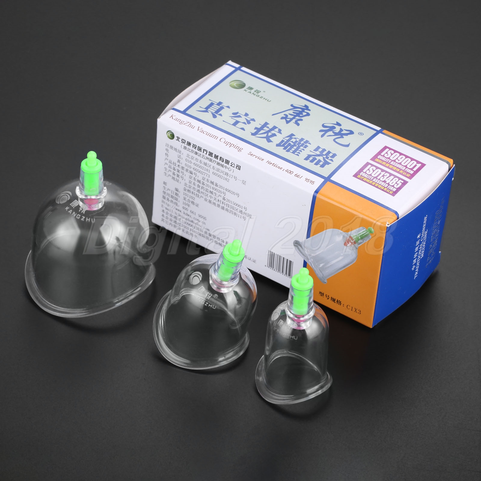 Curved Vacuum Cups Cupping Physical Therapy for Joints Arthritis