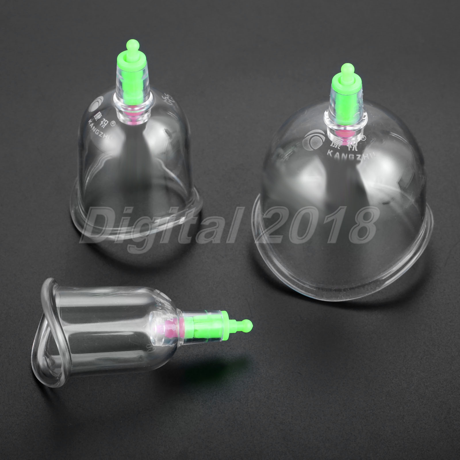 Curved Vacuum Cups Cupping Physical Therapy for Joints Arthritis