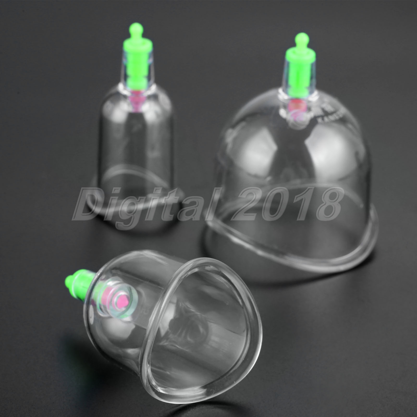 Curved Vacuum Cups Cupping Physical Therapy for Joints Arthritis
