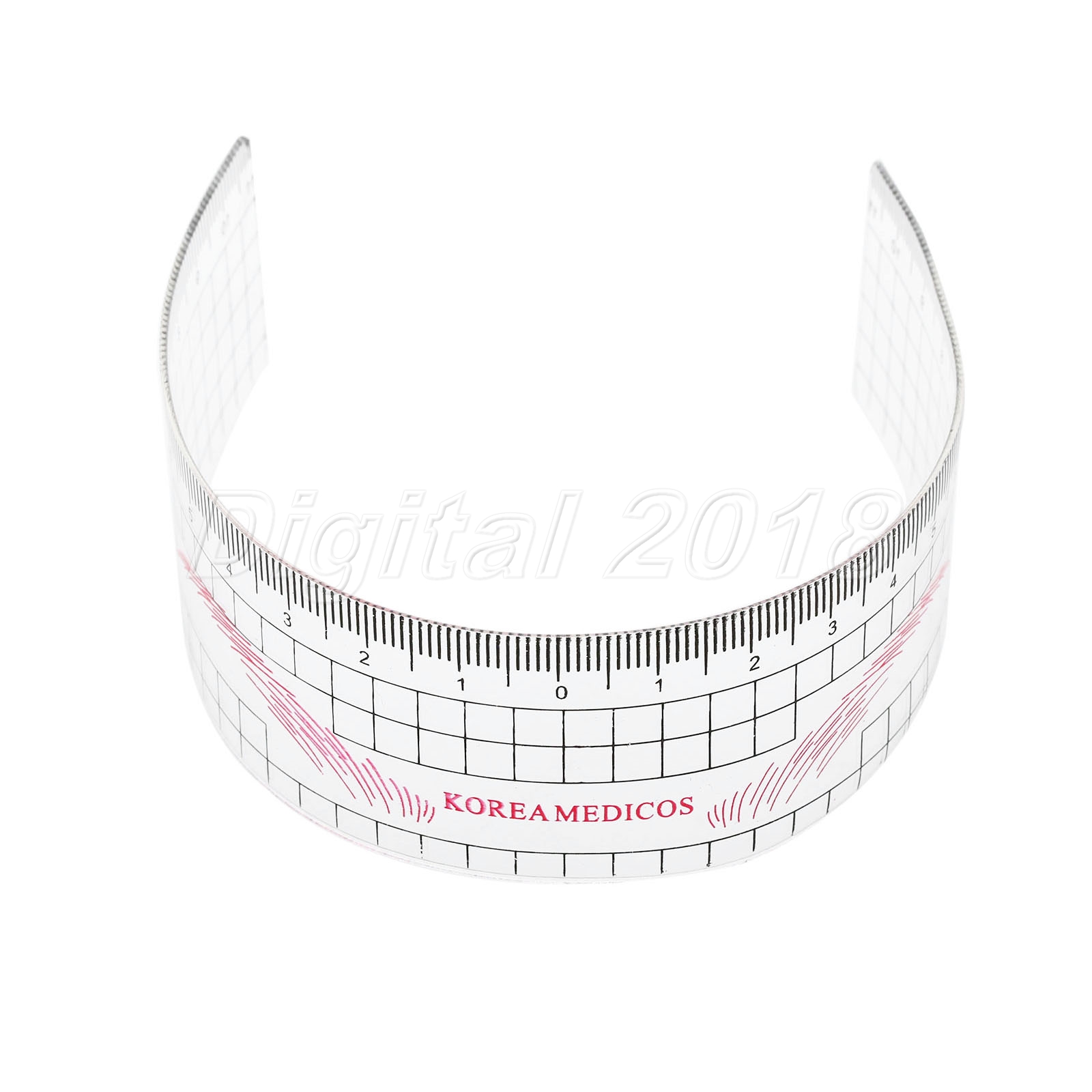 eye brow measure eyebrow shaper tattoo ruler template