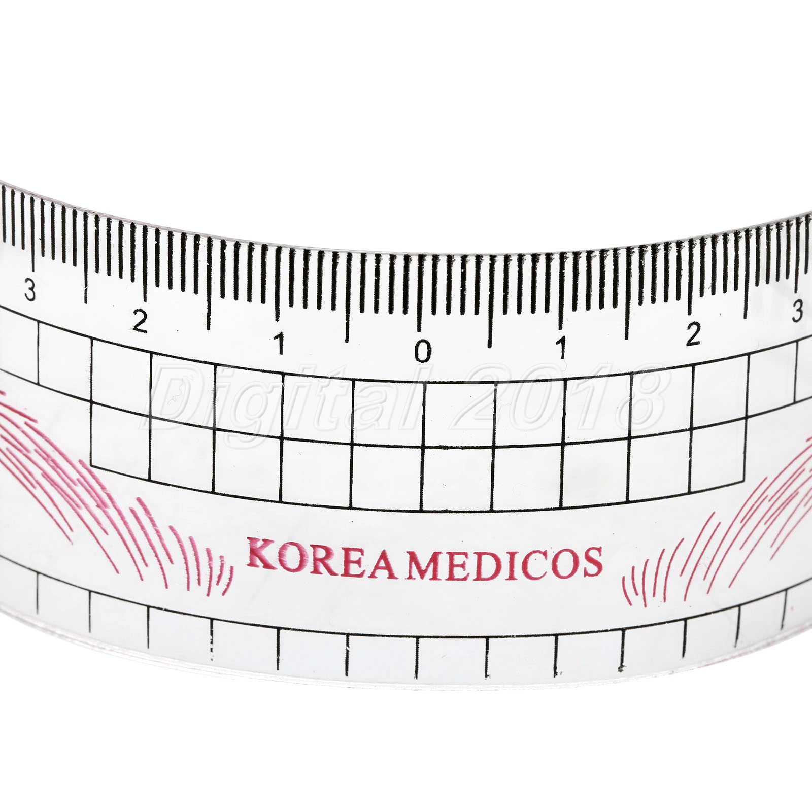 eye brow measure eyebrow shaper tattoo ruler template grooming stencil