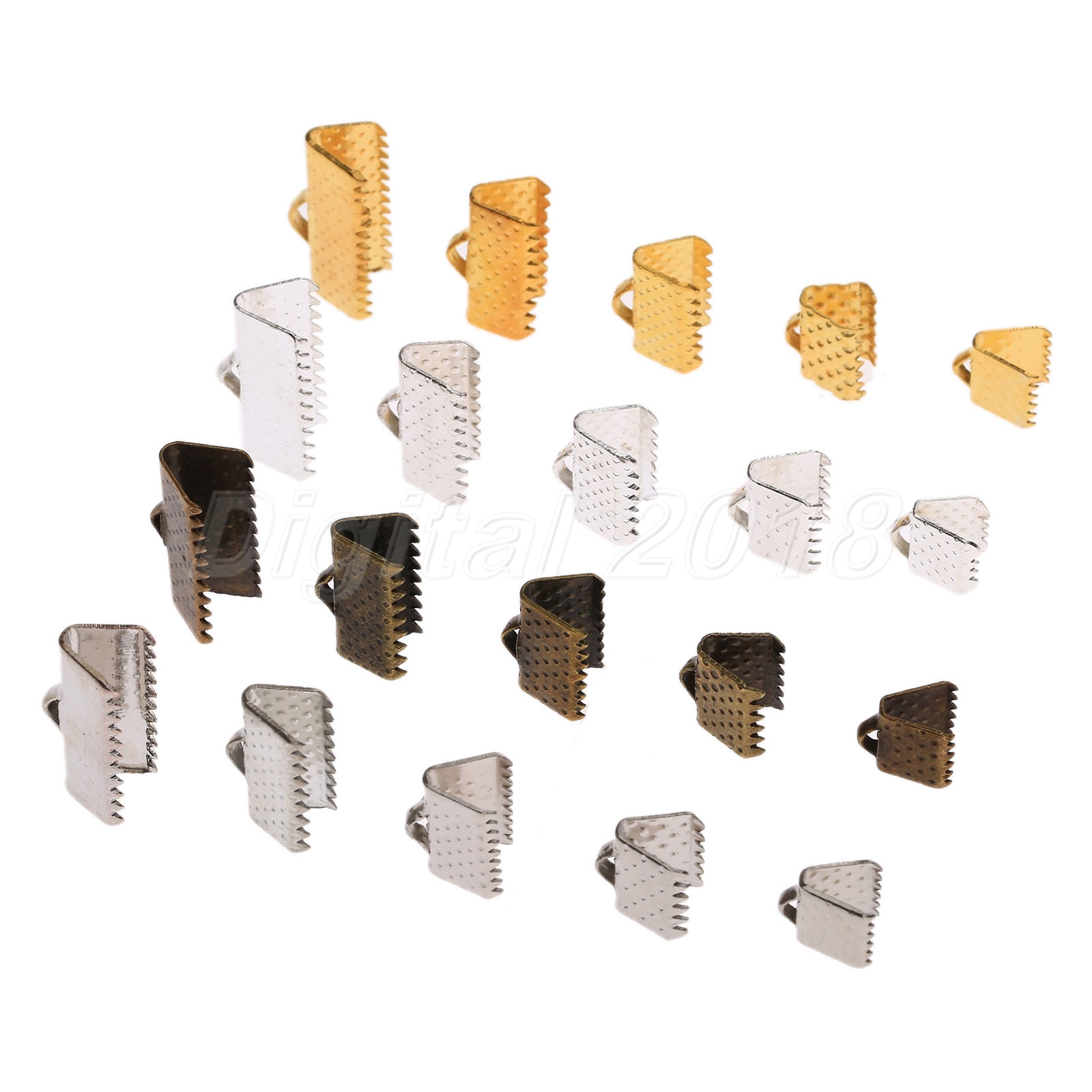 200 Pezzi Anelli Di Salto E Ganci Per Gioielli - Acciaio Inossidabile Argento E Oro, Per Braccialetti E Collane Fai Da Te - Foto 2