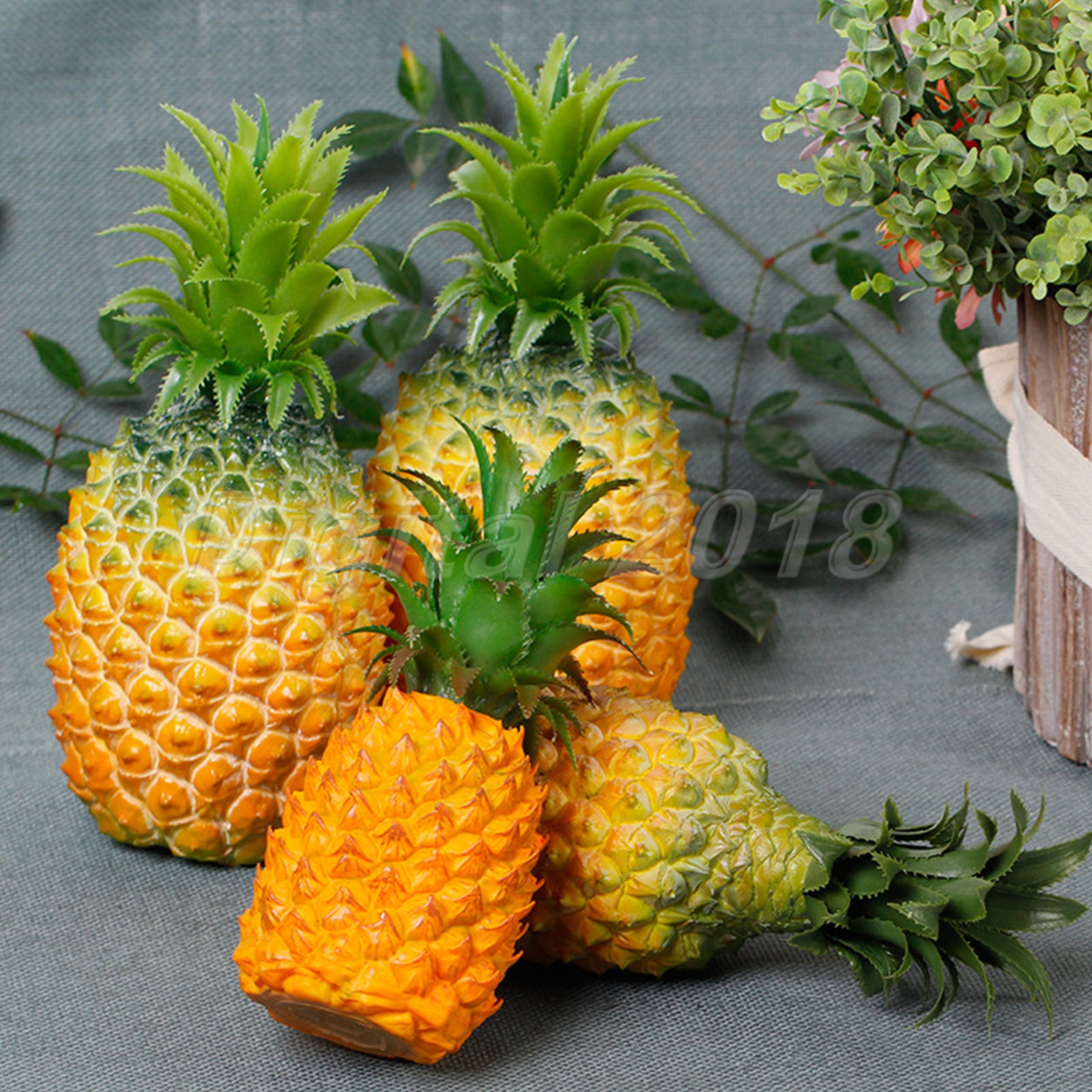 1pc Lifelike Artificial Pineapple Fake Fruits Props Party Cafe Home Decoration eBay