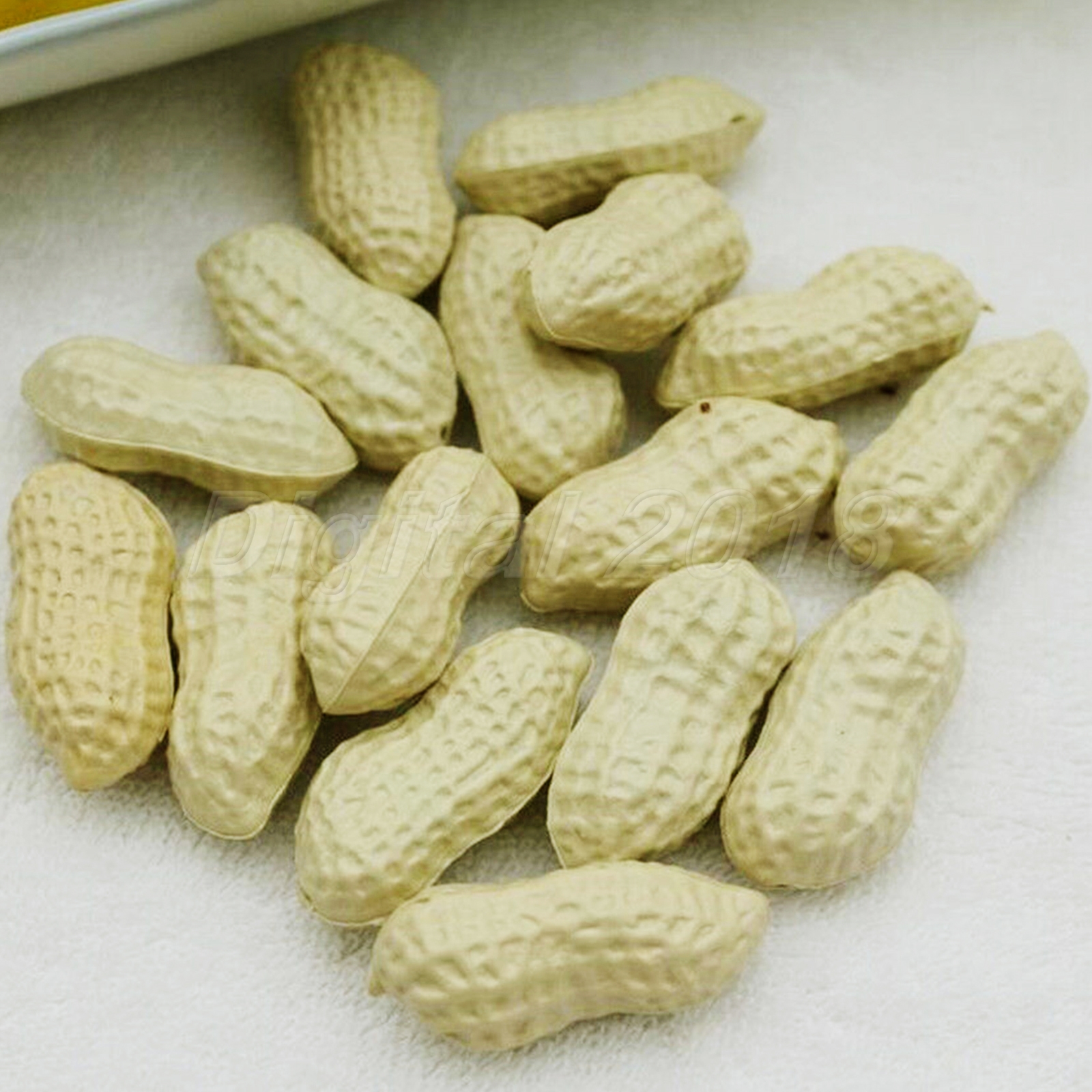 20pcs Artificial Peanut Realistic Fake Fruits Props Party Kitchen Art