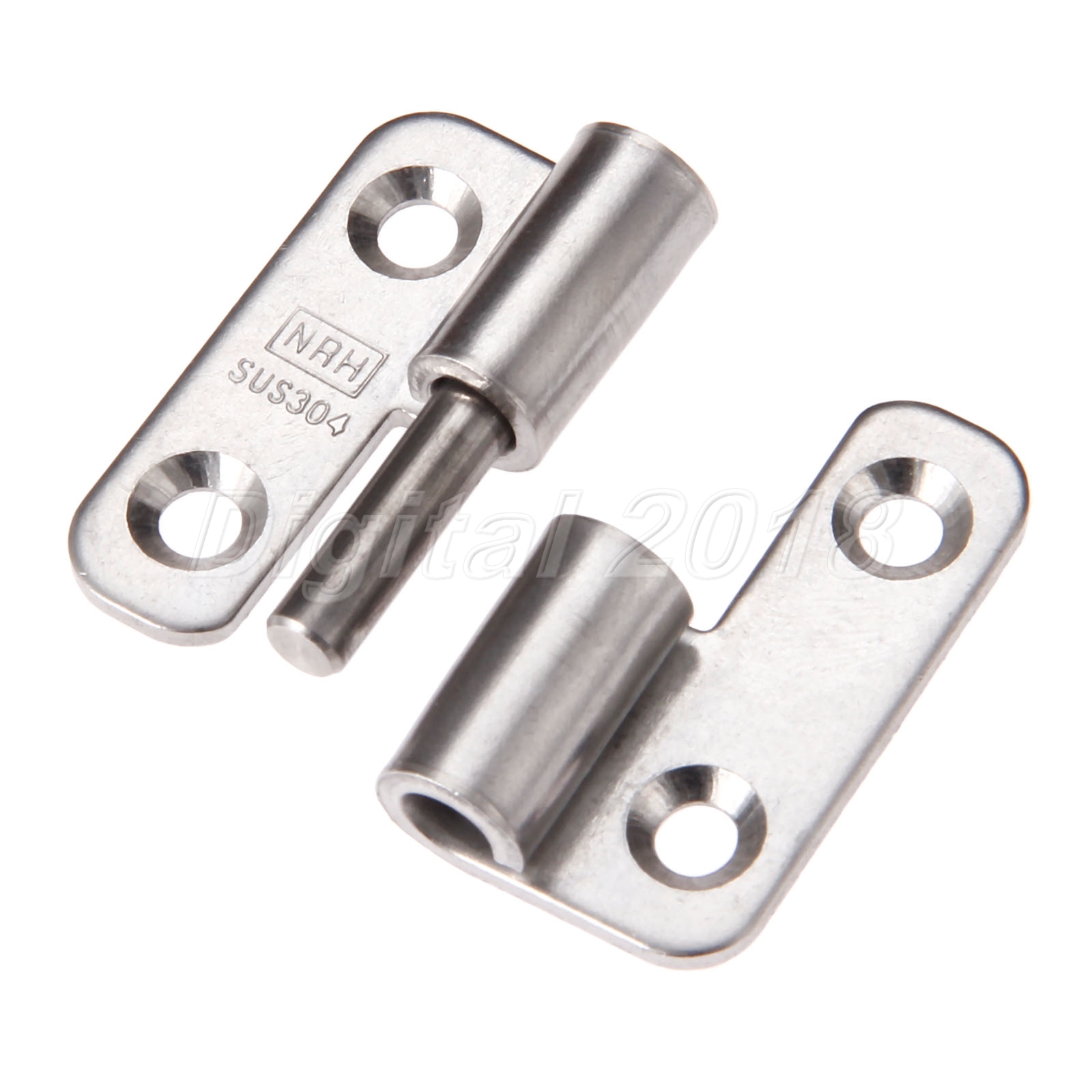 Door Interior Butt Hinge Round Corner Removable Pin Flight Case Lids