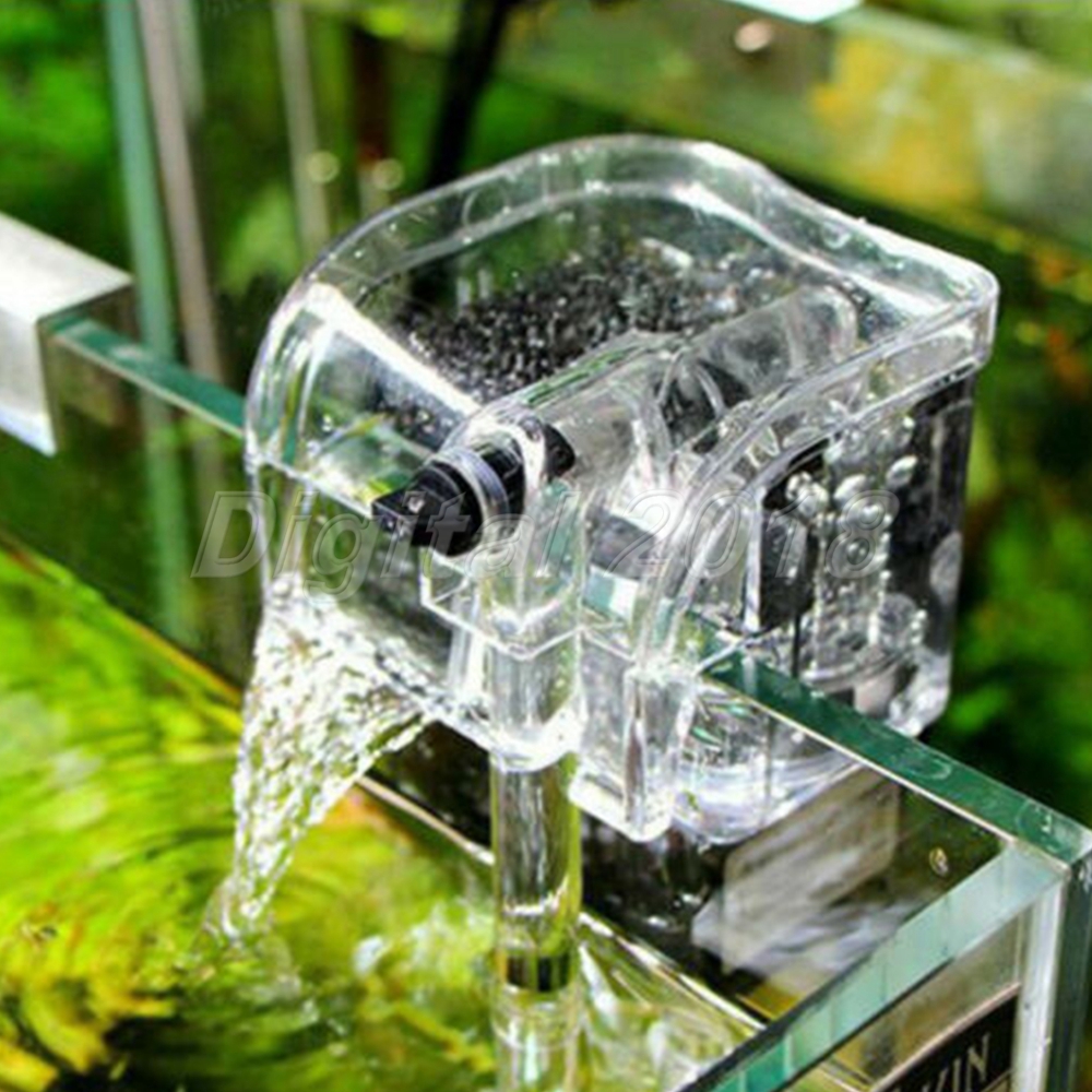 Water Oxygen Circulation Pump 3 in 1 Waterfall Filters Fish Tank Filter