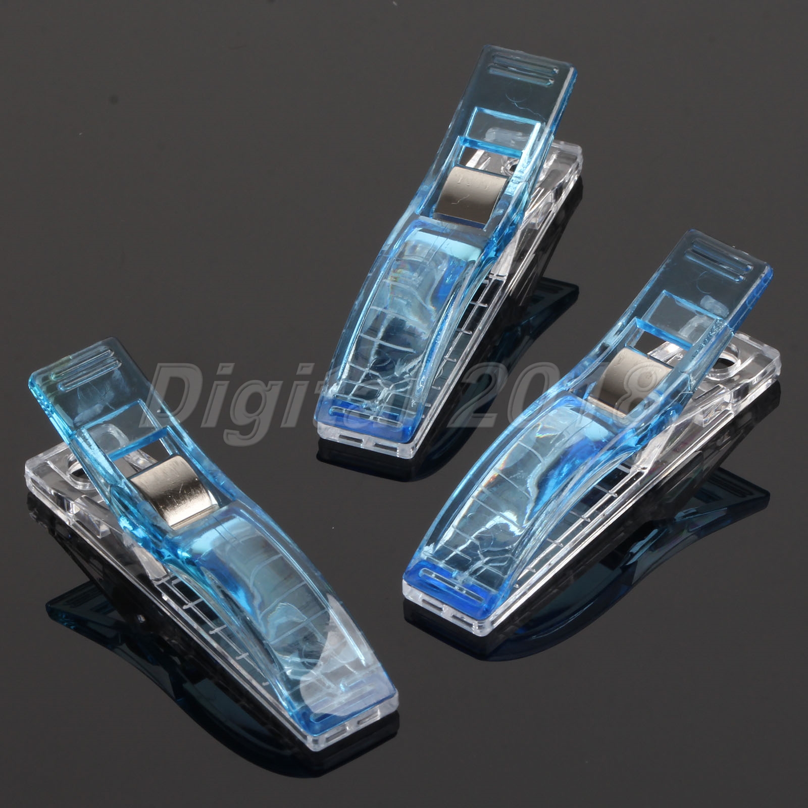 10Pcs Quilt Binding PVC+Metal Clips Clamps 5.5*1CM For Sewing Craft DIY  eBay
