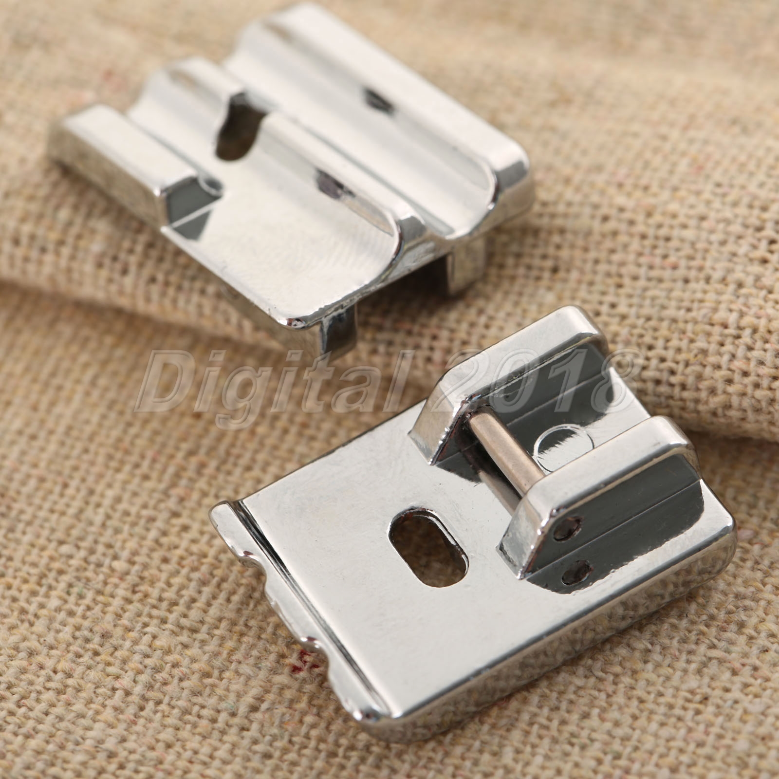 Domestic Sewing Machine Presser Foot Double Welting Cording Piping Foot