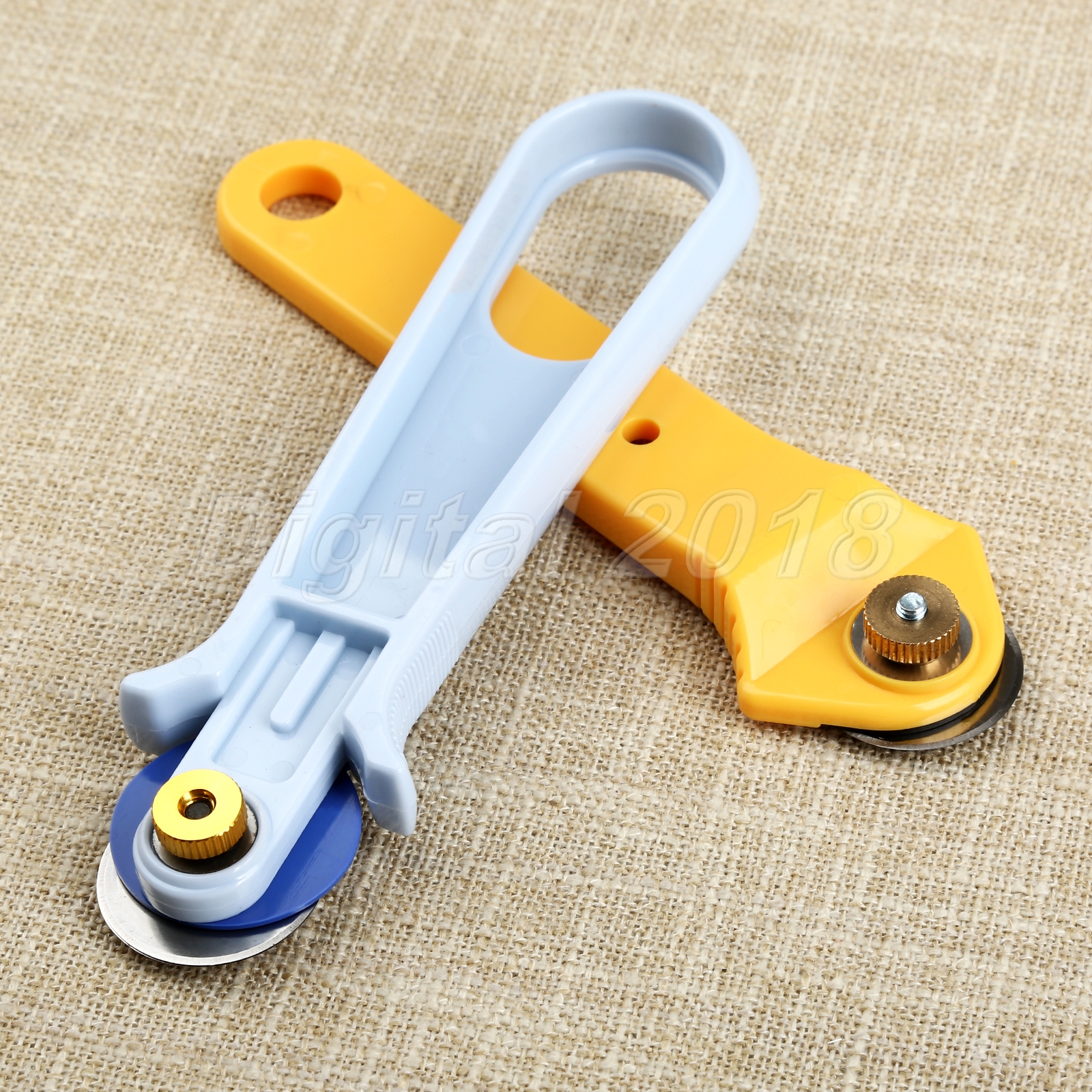 Tailor Tools Round Cloth Cutting Knife Fabric Carpet Rug Leather Rotary