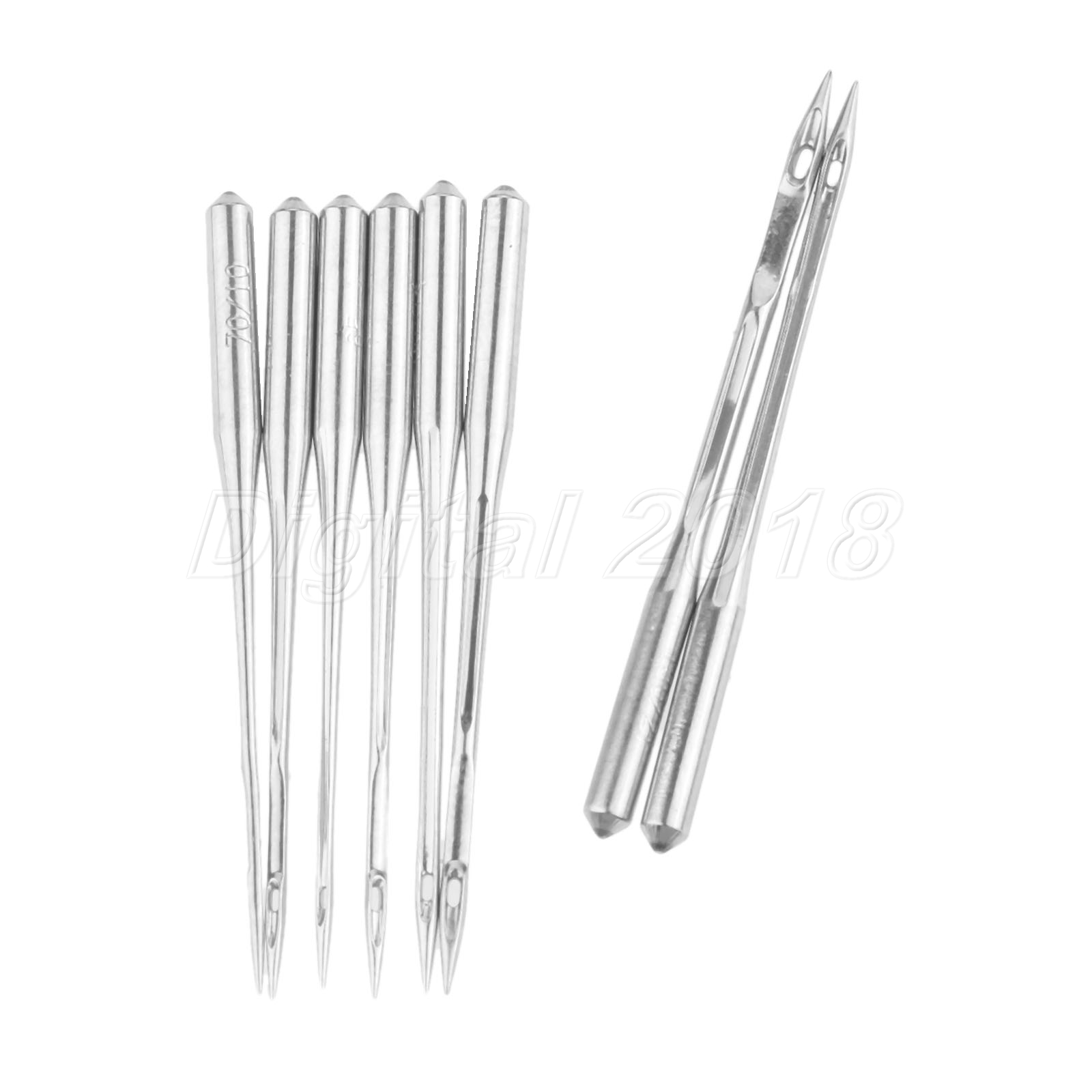 8 Sizes 10/50/100pcs Industrial Overlock Sewing Machines Needles Kit for Brother eBay