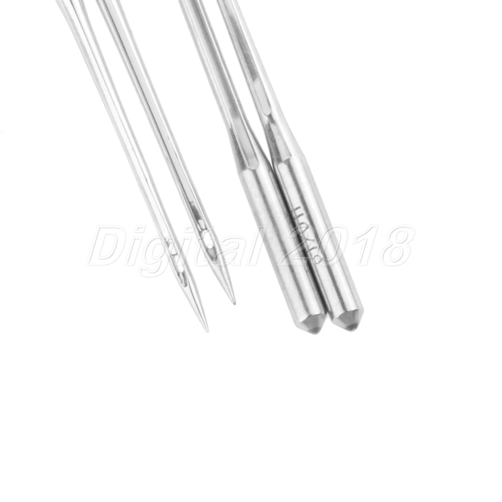 8 Sizes 10/50/100pcs Industrial Overlock Sewing Machines Needles Kit