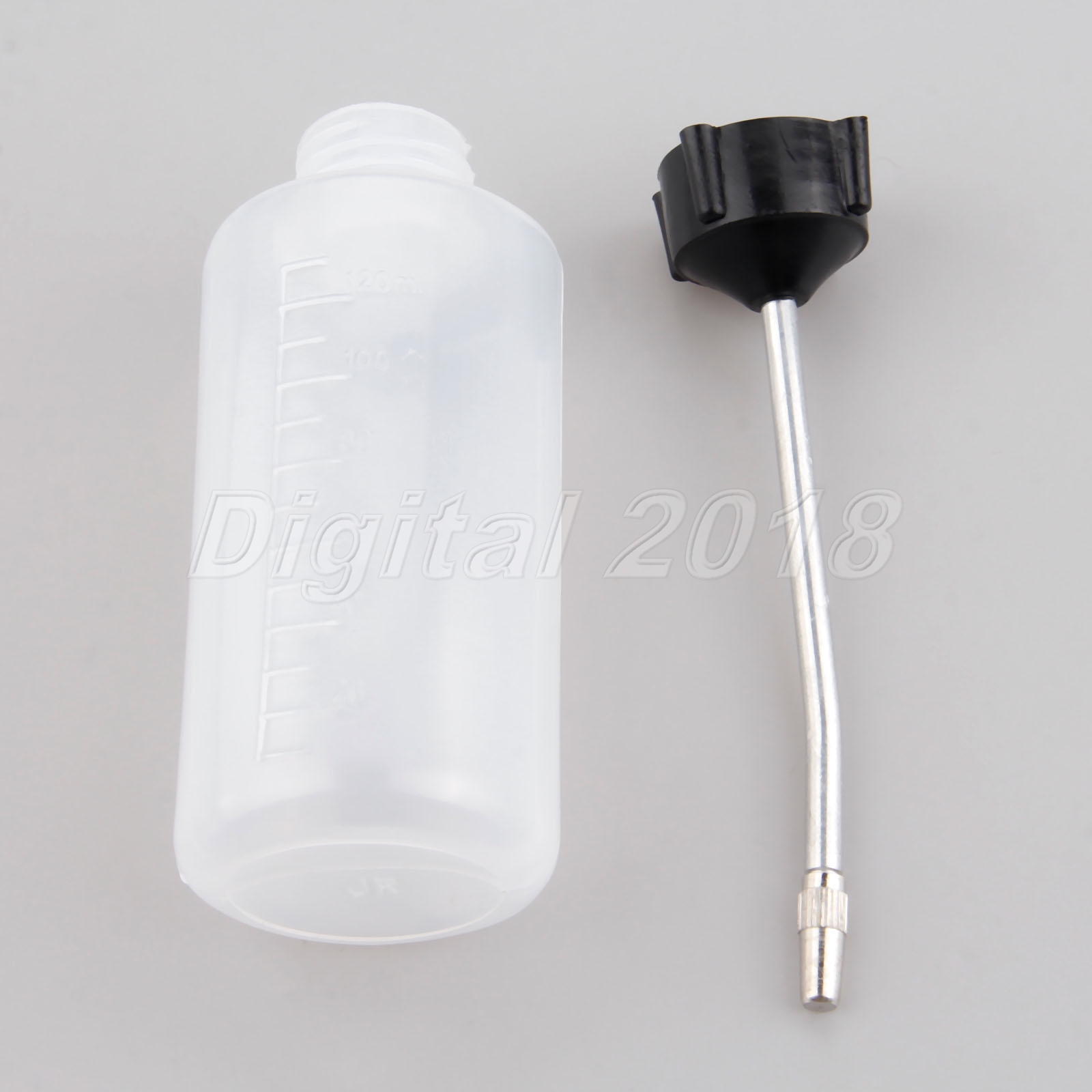 120ml Sewing Machine Tool Oiler Screw on Cap Extended Spout oil Bottle