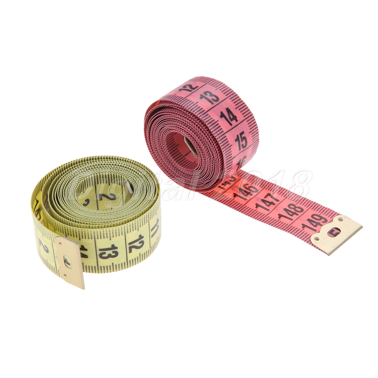 1Pc Household Sewing Tool Practical Soft Tape Measure Ruler 59"x0.79