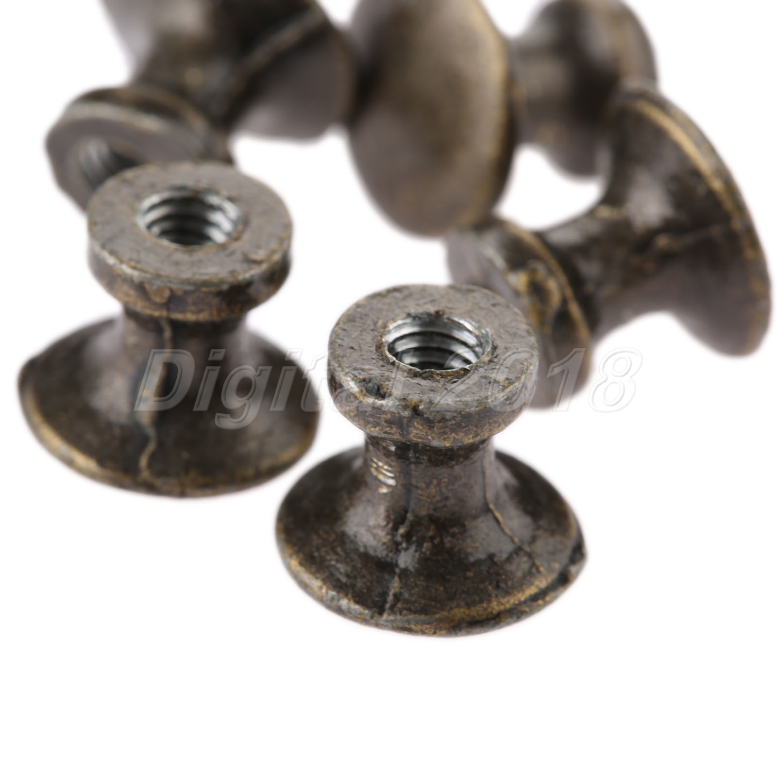 5PCS Vintage Small Wooden Box Handles 12*11mm Mini Jewelry Box Knobs