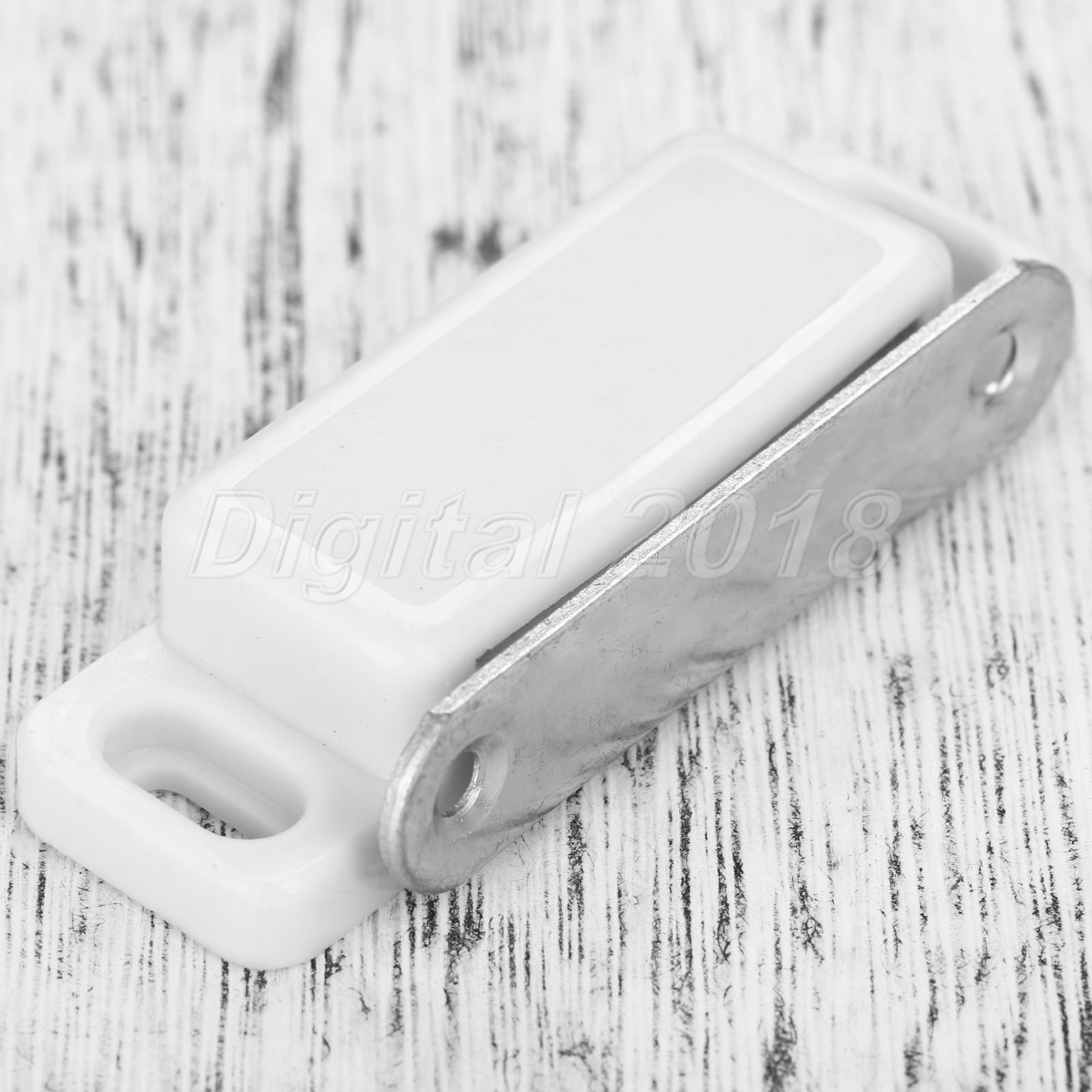 Pestillo De Puerta Blanco 2x Muebles magnética fuerte de captura del