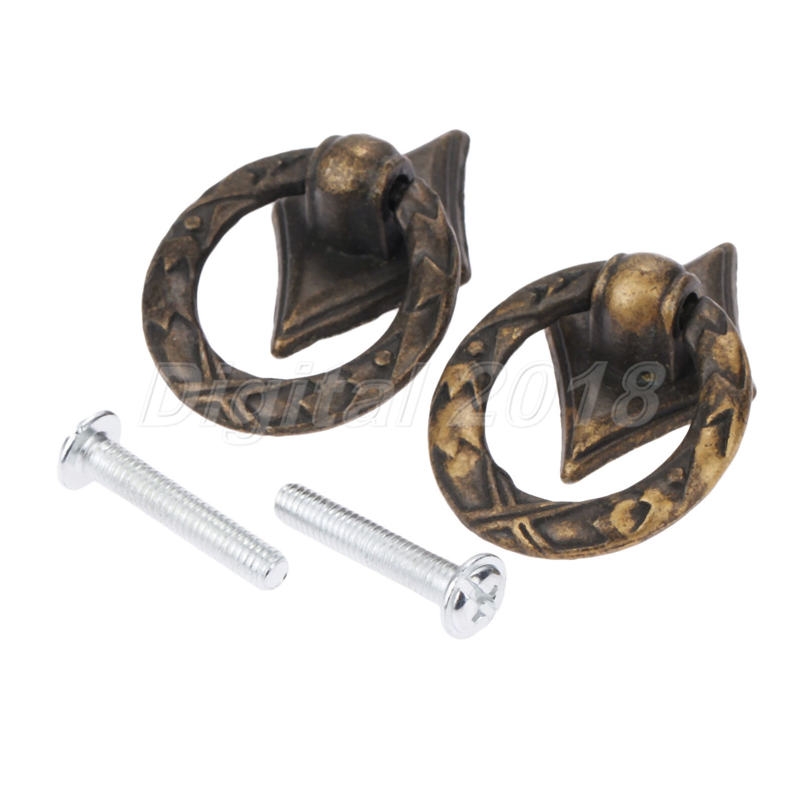 43*21mm Möbel Schublade Schrank Ziehen Tropfen Ring Knauf Schrank Tür