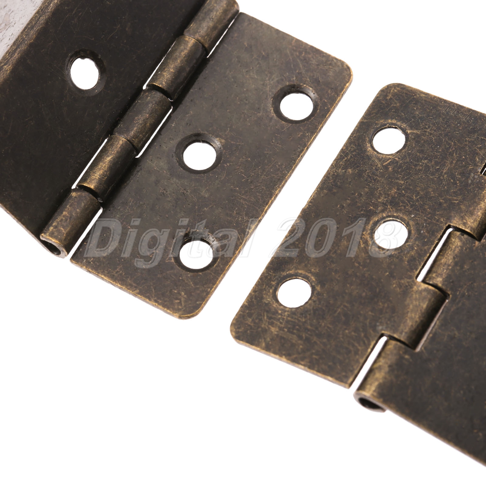 Miniature Folding Hinges Wooden Box Vintage Case Door Hinges