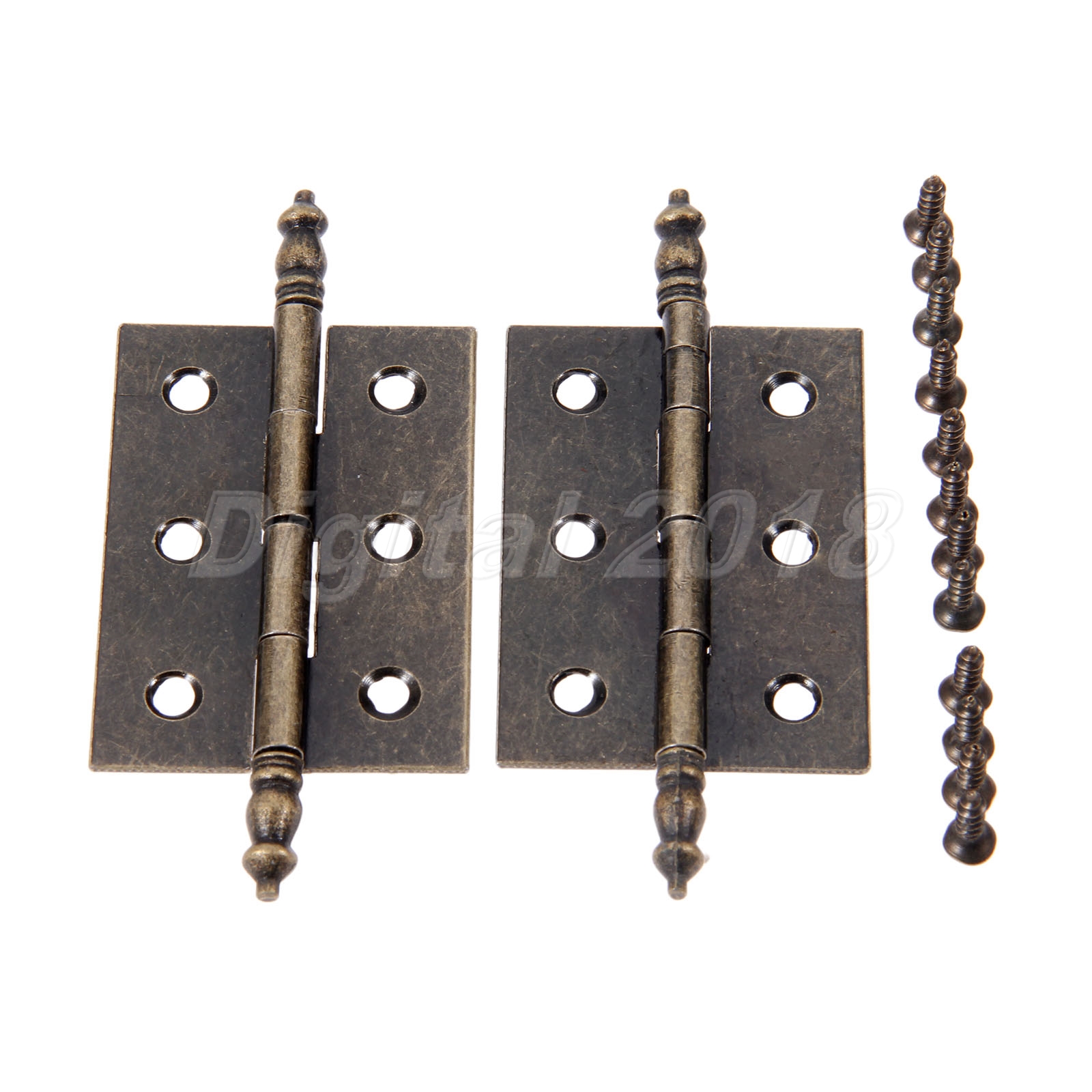 2 x Hinges Antique Crown Head Jewelry Box Decorative Furniture Hardware 701705720698 eBay