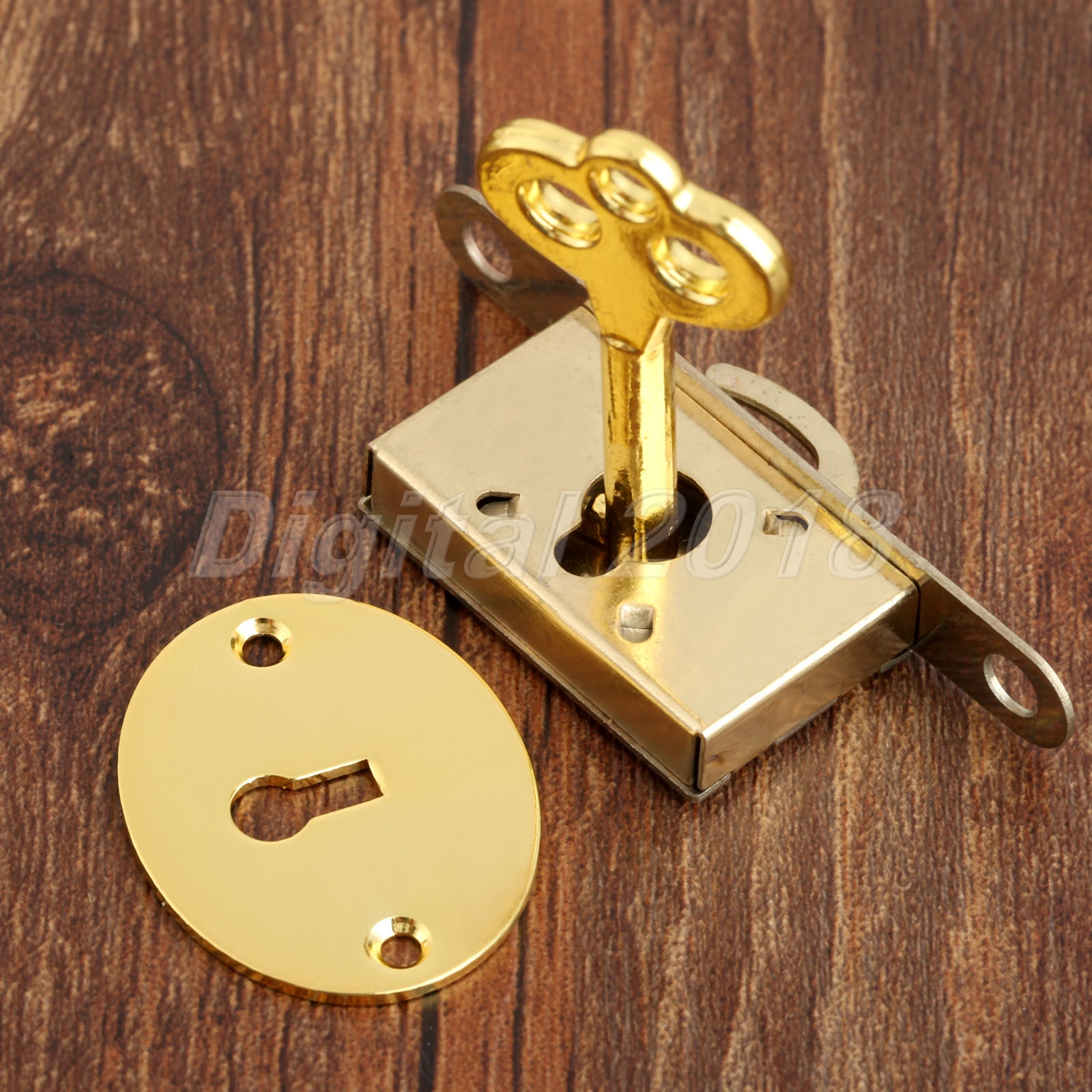 Antique Furniture Hardware Drawer Wardrobe Cupboard Door Lock With Key 746210812964 eBay