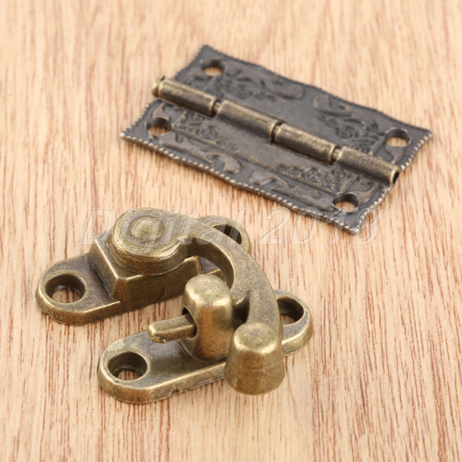 29*33mm Suitcase Jewelry Box Lock Box Latch Clasps Right Swing w/ 4pcs