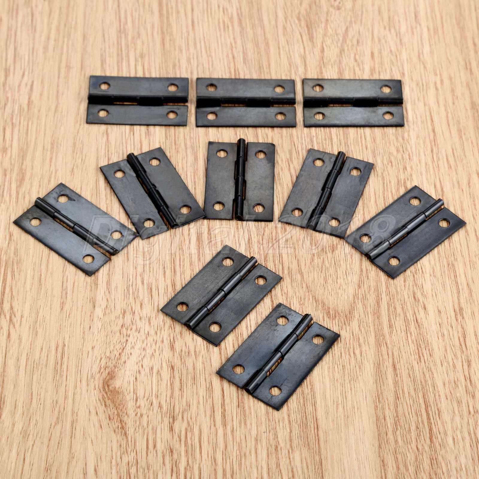 10pcs European Jewelry Box Chest Hinges Retro Music Wooden Case Hinge