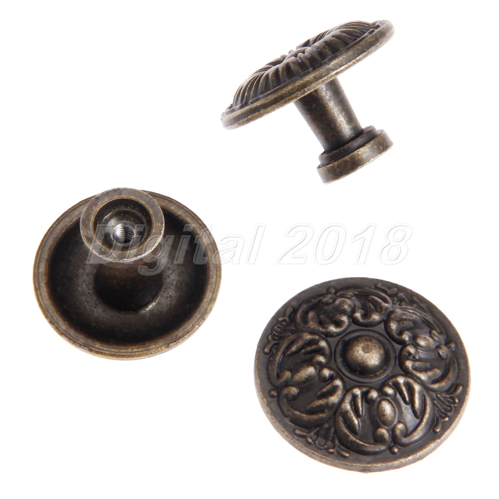 NEW Vintage /"Style/" Unused Antique English Brass Drawer Cabinet Door Pulls