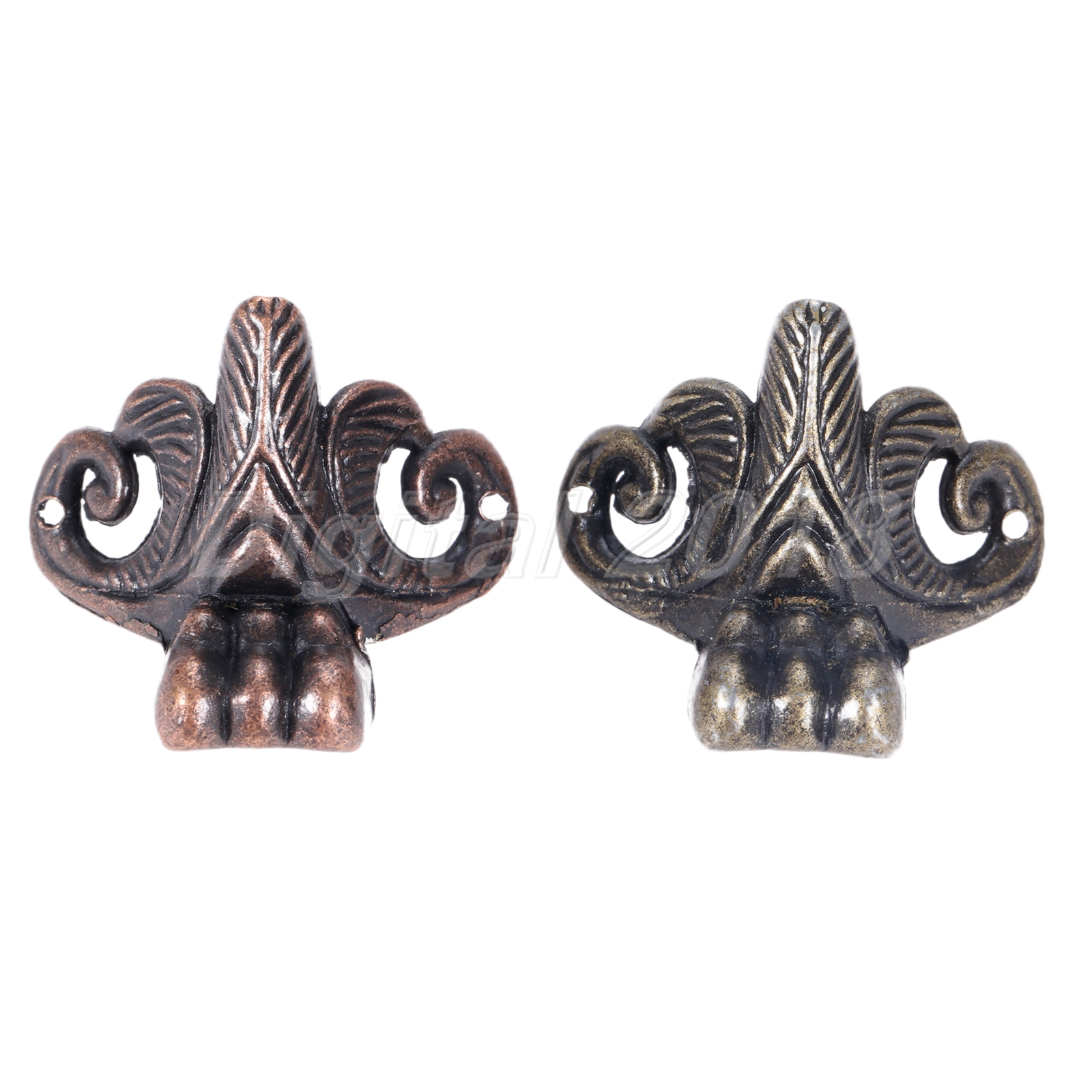 4pcs Animal Foot Jewelry Chest Music Box Feet Leg Corner Protector Decorative