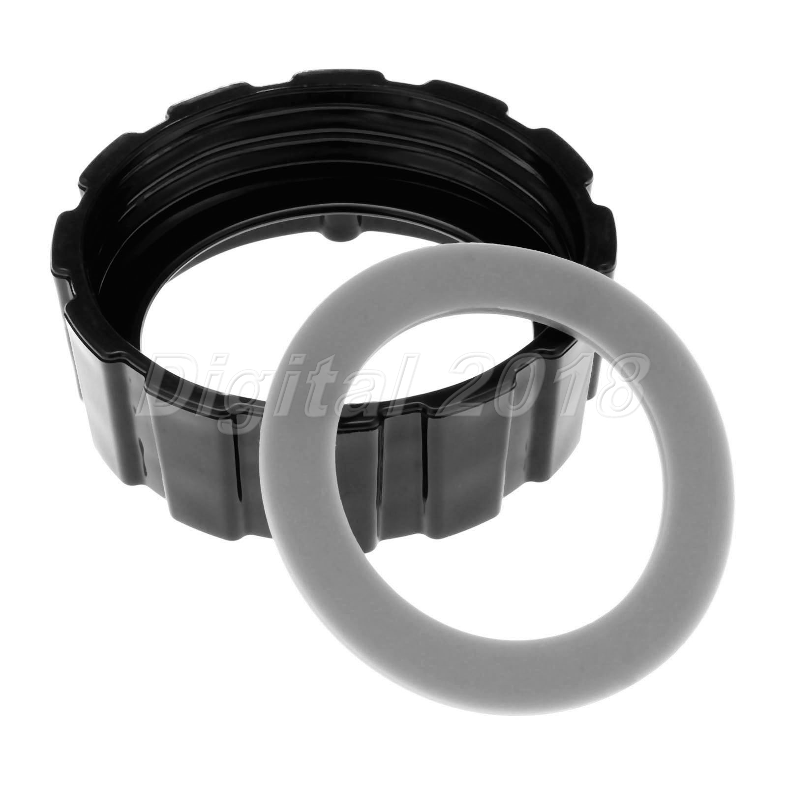 Replacement Black Base Bottom Cap & Sealing Gasket For Hamilton Beach