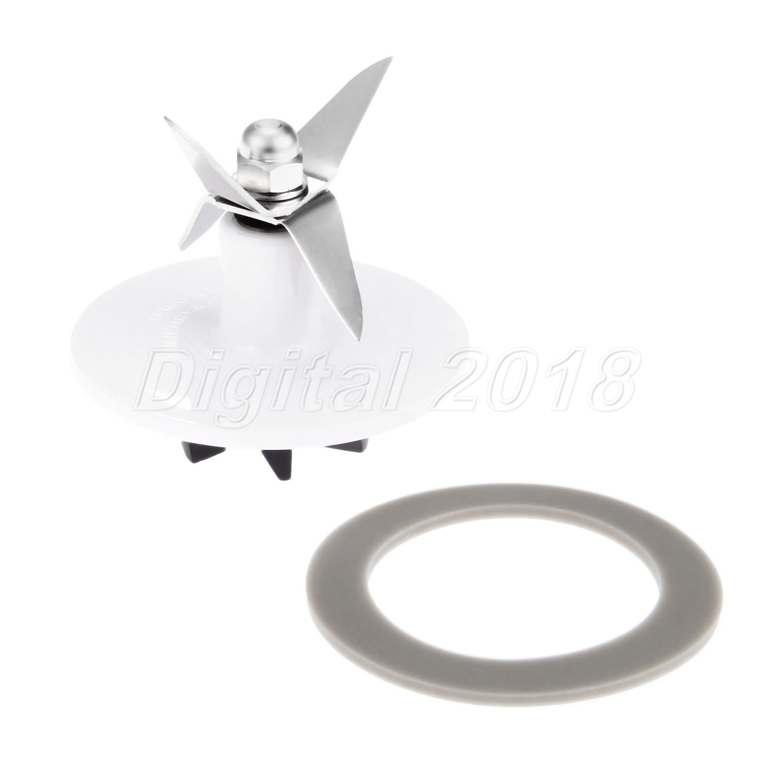 1Set White Blender Cutting Blade Gasket Assembly For Cuisinart Blender