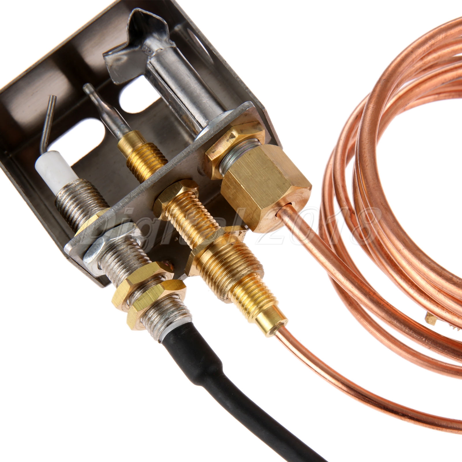 1pc Pilot Burner Assembly With thermocouple and ignition for Propane Igniter Kit eBay