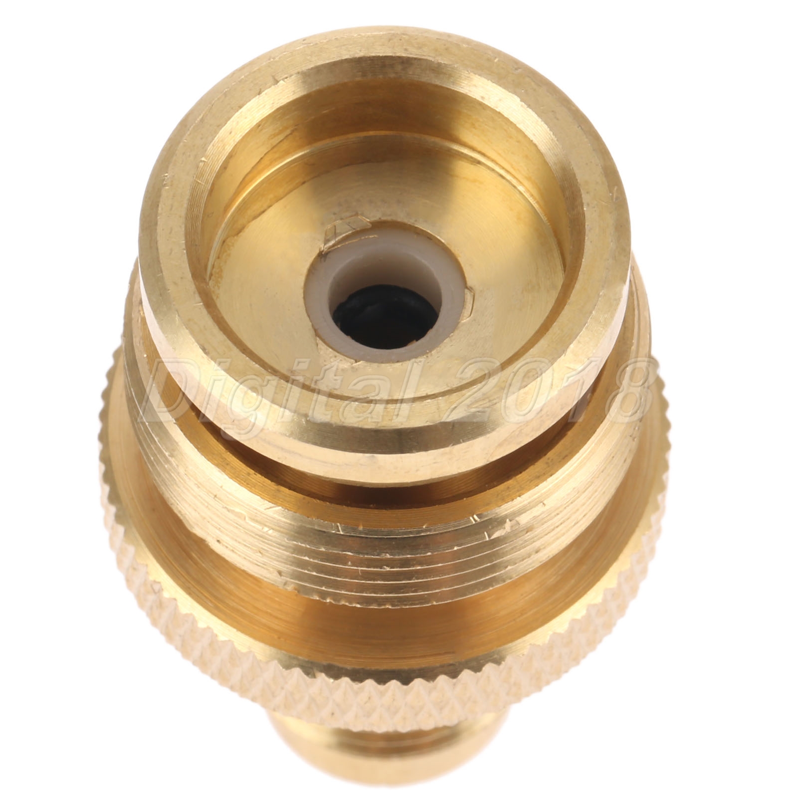 Grill Stove 1lb Propane Tank Regulator Adapter Connection to 3/8" Male