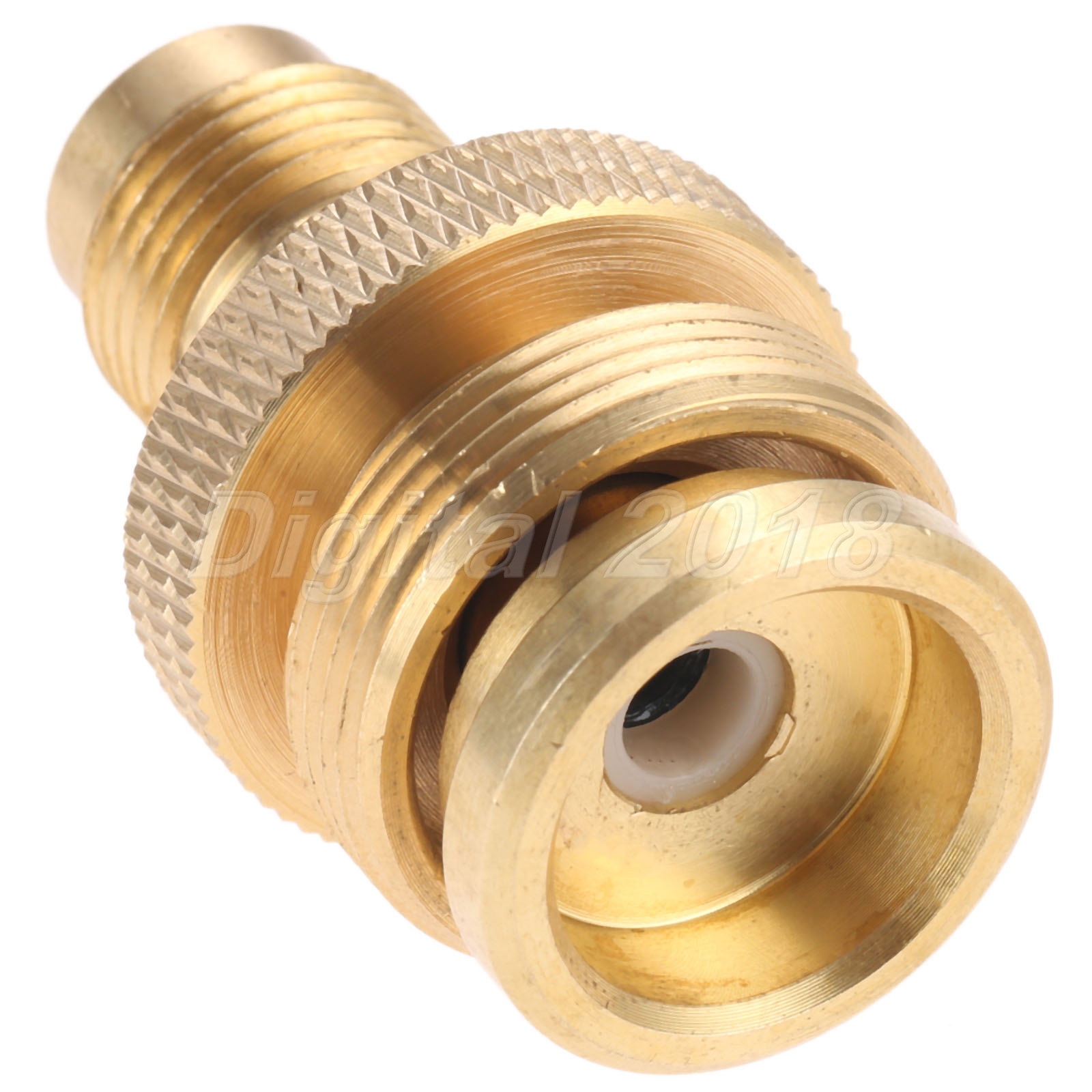 Grill Stove 1lb Propane Tank Regulator Adapter Connection to 3/8" Male