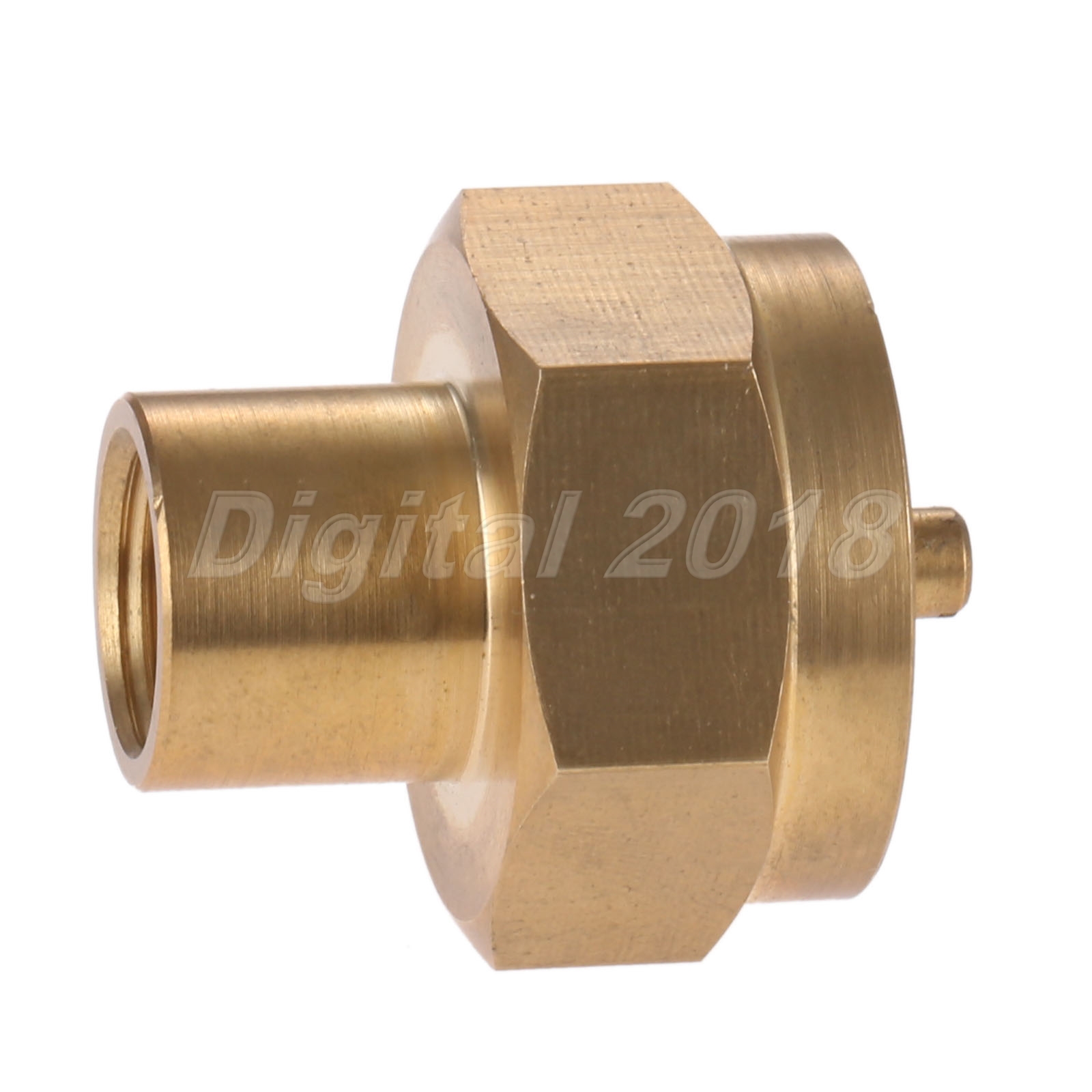 Hooshing 1LB Propane Gas Bottle Refill Adapter Kit 1/4 Male NPT Tank Brass  Fitting and 1/4 Female NPT Thread Cylinder Grill Stove Connector