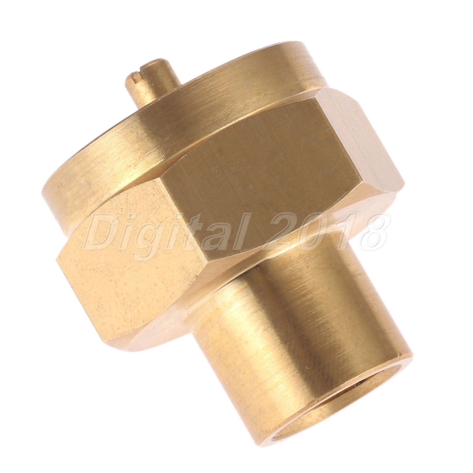 1LB Brass Propane Gas Bottle Refill Adapter Connector 1/4" NPT Female