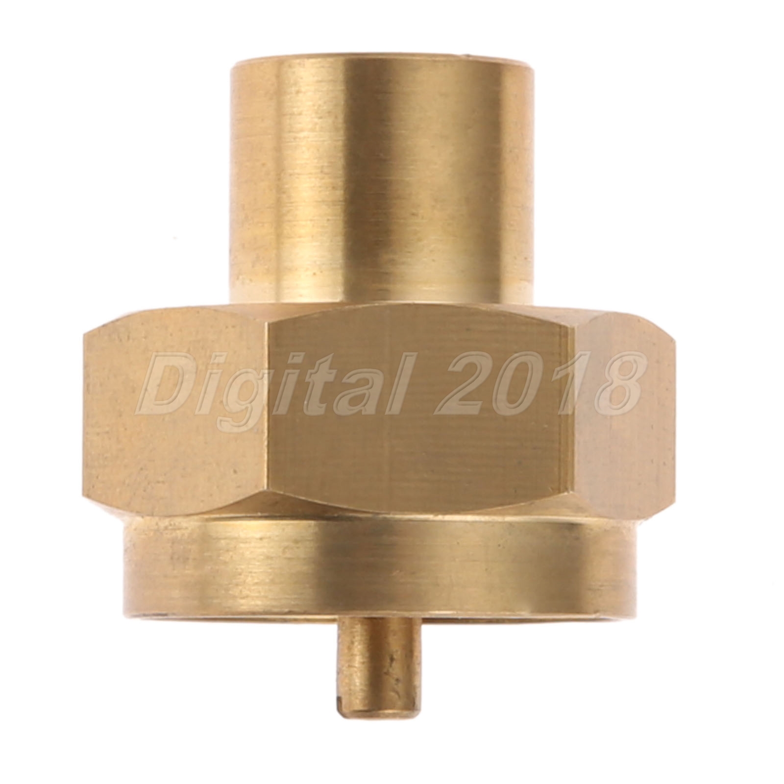 1LB Brass Propane Gas Bottle Refill Adapter Connector 1/4" NPT Female