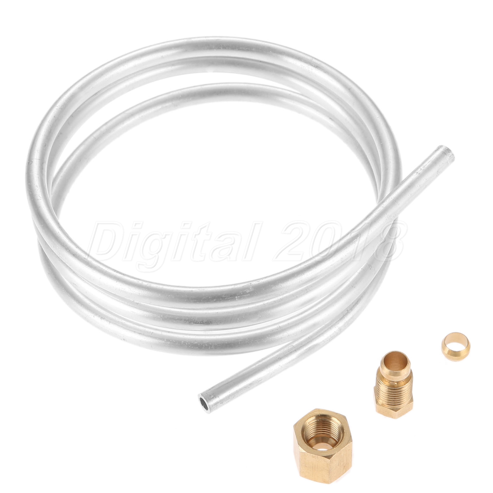 Pilot Burner Tube Kit 1/4" Aluminum Tube and Fittings Pilot and Valve