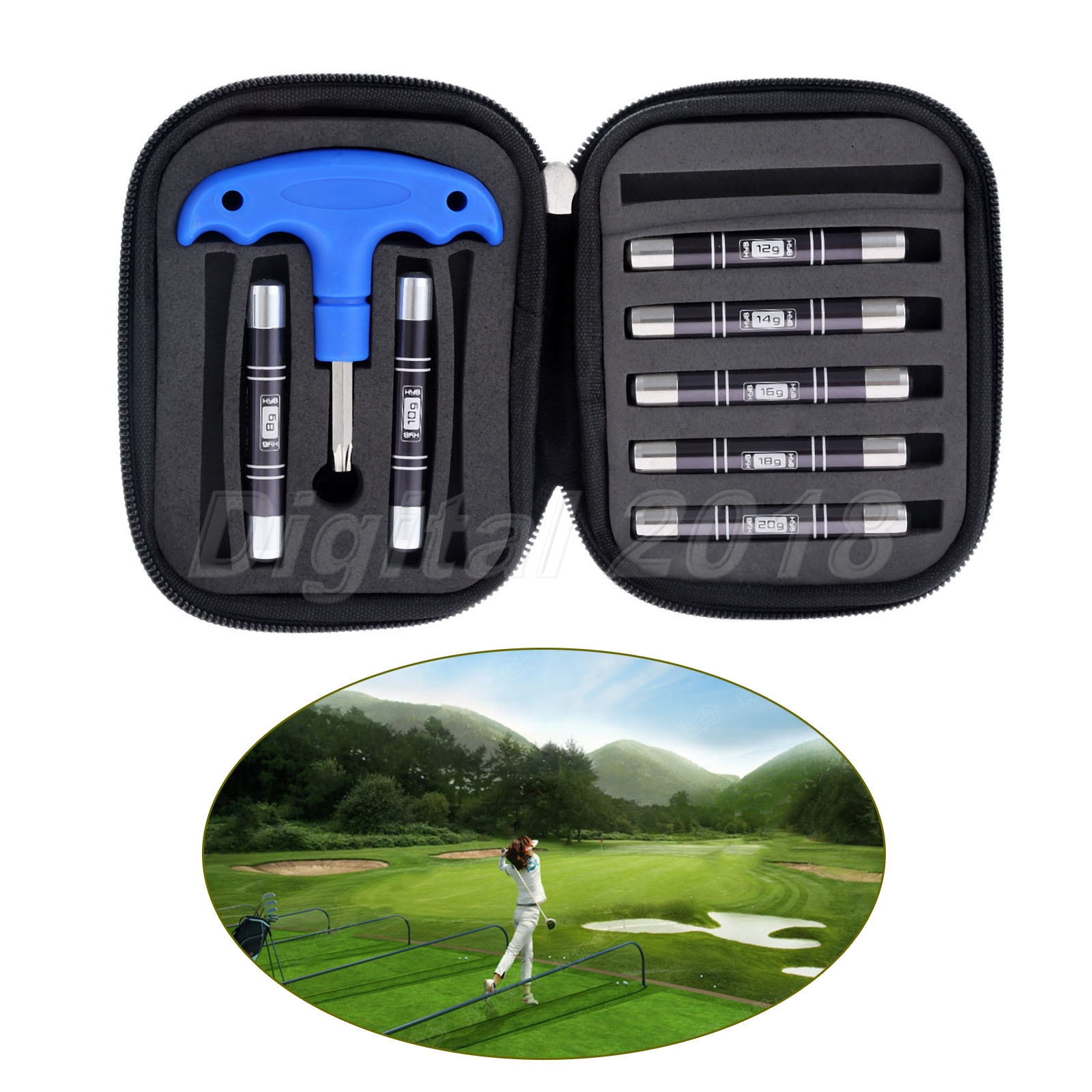 7pcs/set Golf Weights With Wrench Tool For Titleist 818H NE Driver