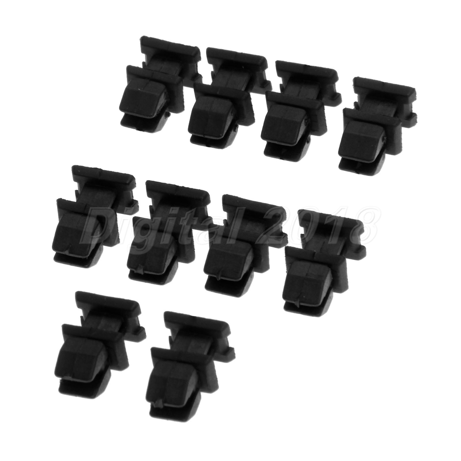 10pcs Trim Strip Cover Clips Interior SLK CLK SL S W220 CLASS For