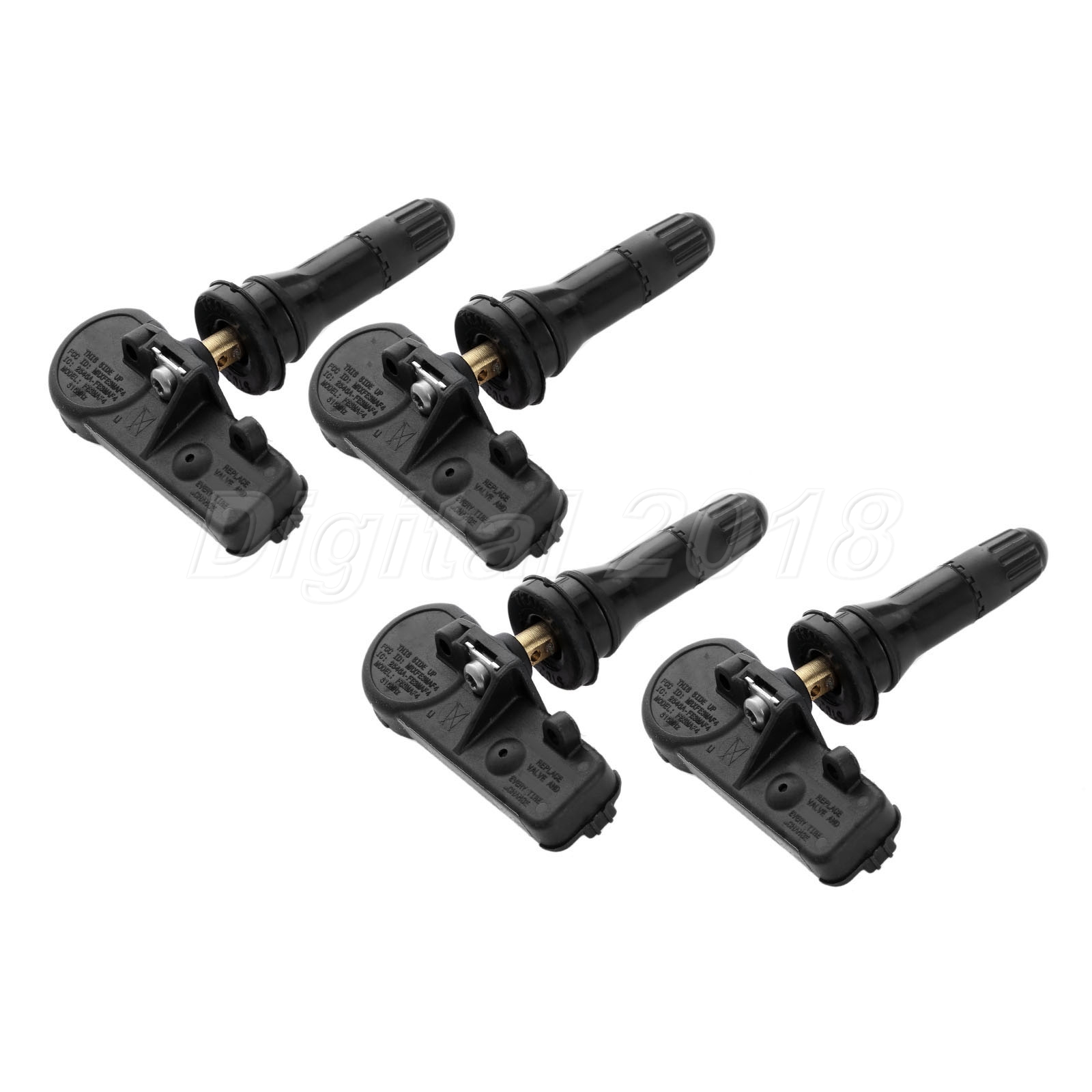 4PCS TPMS Tire Pressure Sensor 9L3T-1A180-CA Fit For 2009-2013 Ford