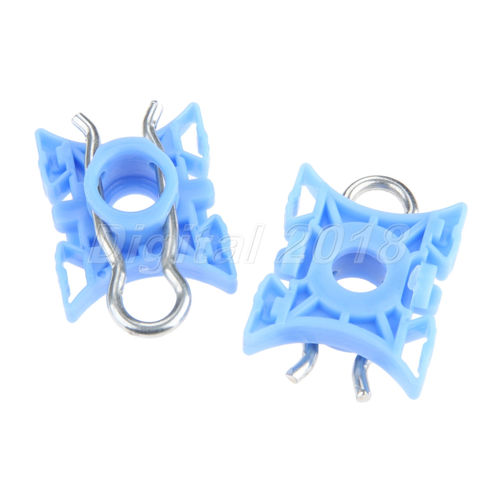 10pcs Auto Window Regulator Repair Clips 3509416 Plastic Blue For E32